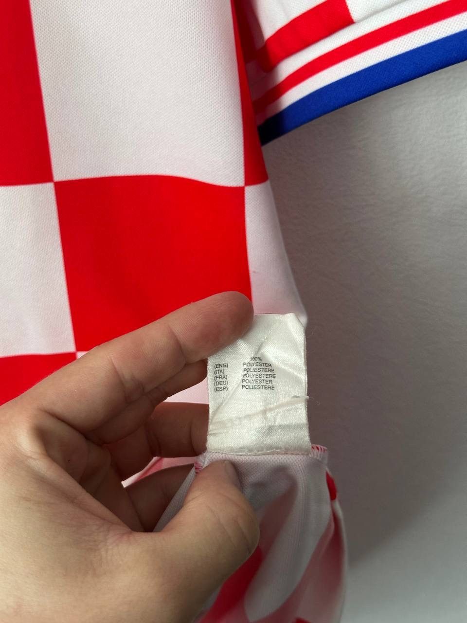 Lotto Sport Vintage Croatia 1992-1995 HNS Lotto Soccer Jersey XL World Size US XL / EU 56 / 4 - 9 Thumbnail