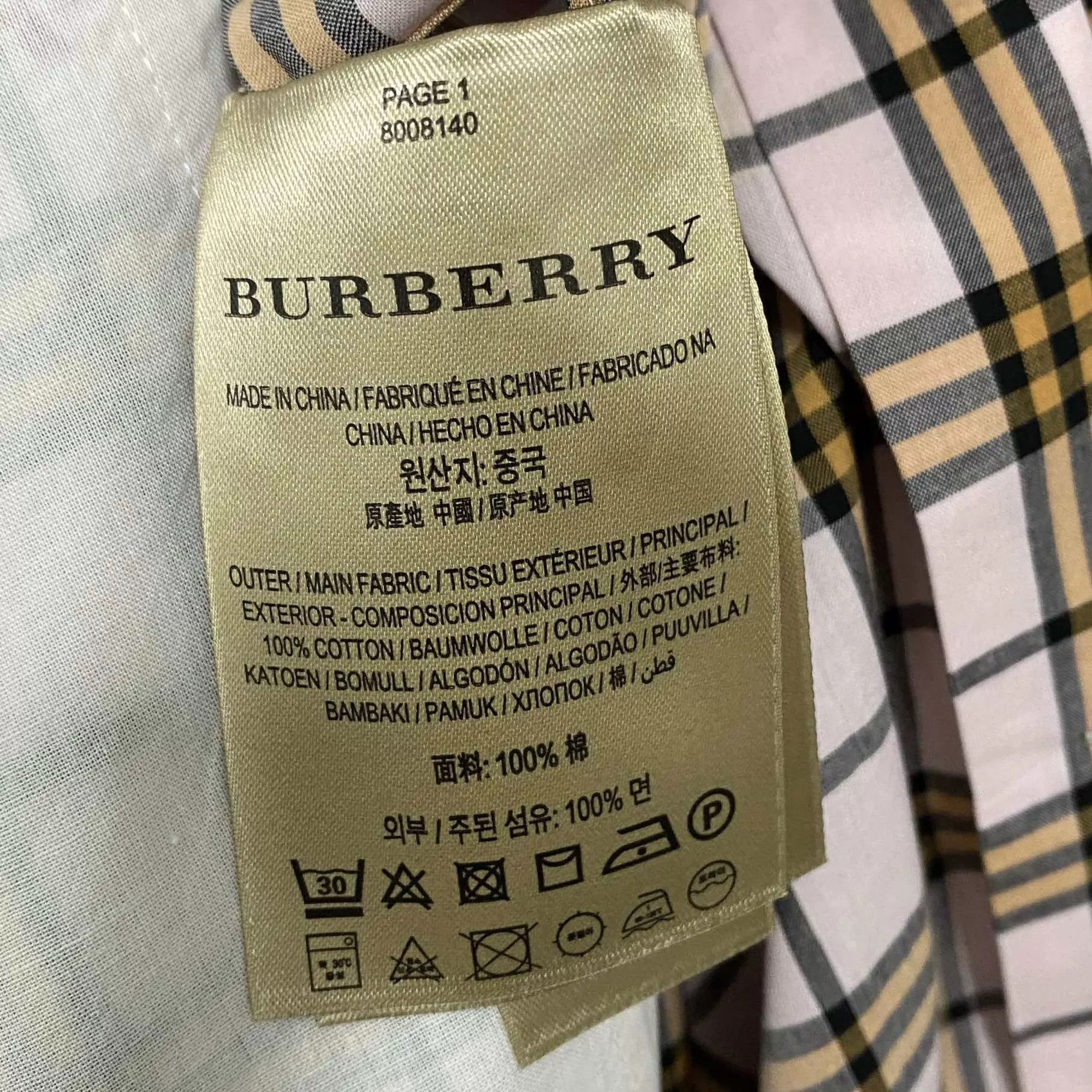Burberry Burberry pink Horseferry check dress women's UK4 Size XS / US 0-2 / IT 36-38 - 4 Thumbnail
