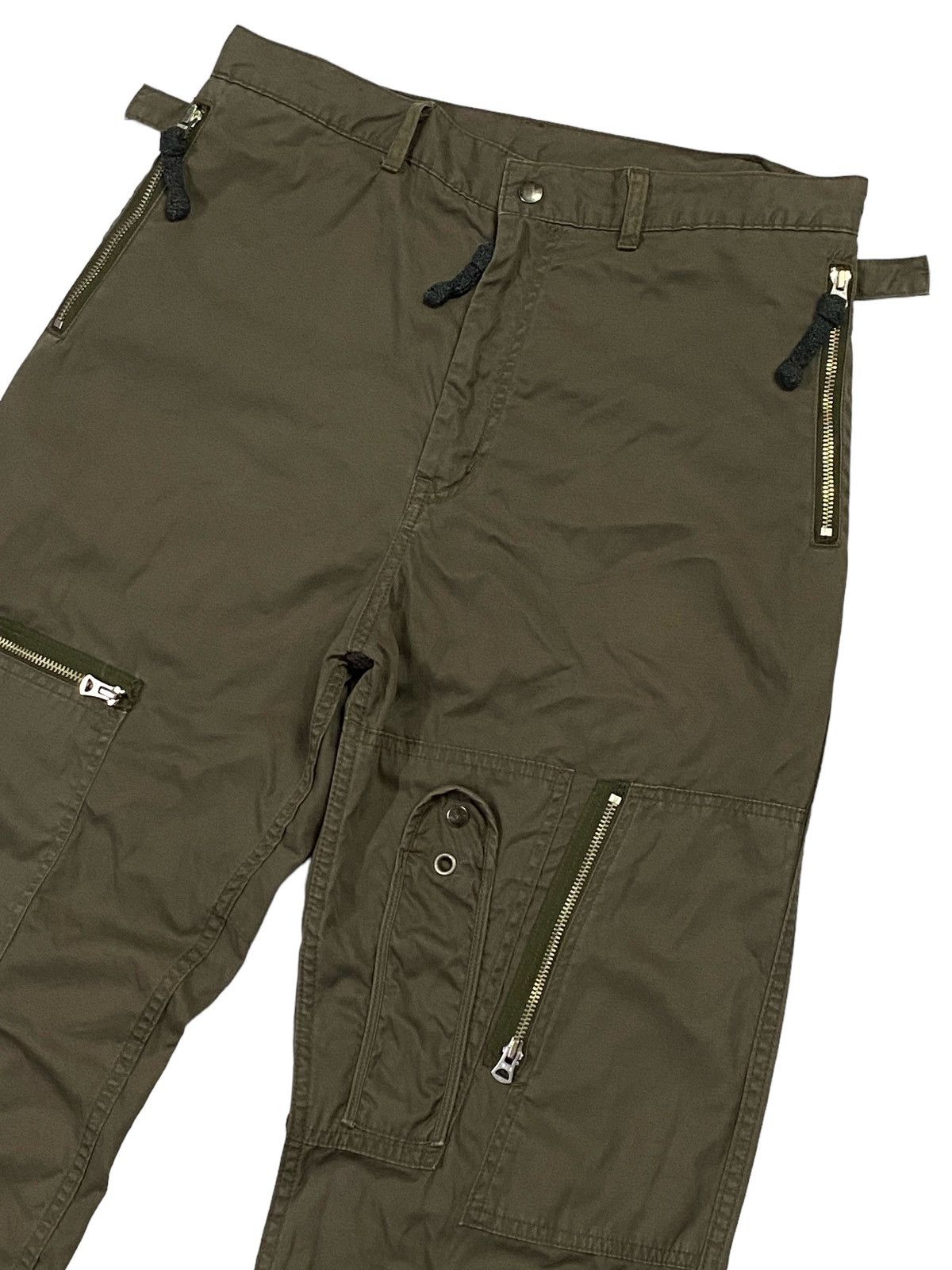 Japanese Brand × Post Overalls Rare💥Post Overalls Synchro Systems Parachute Cargo Pants Size US 33 - 17 Thumbnail