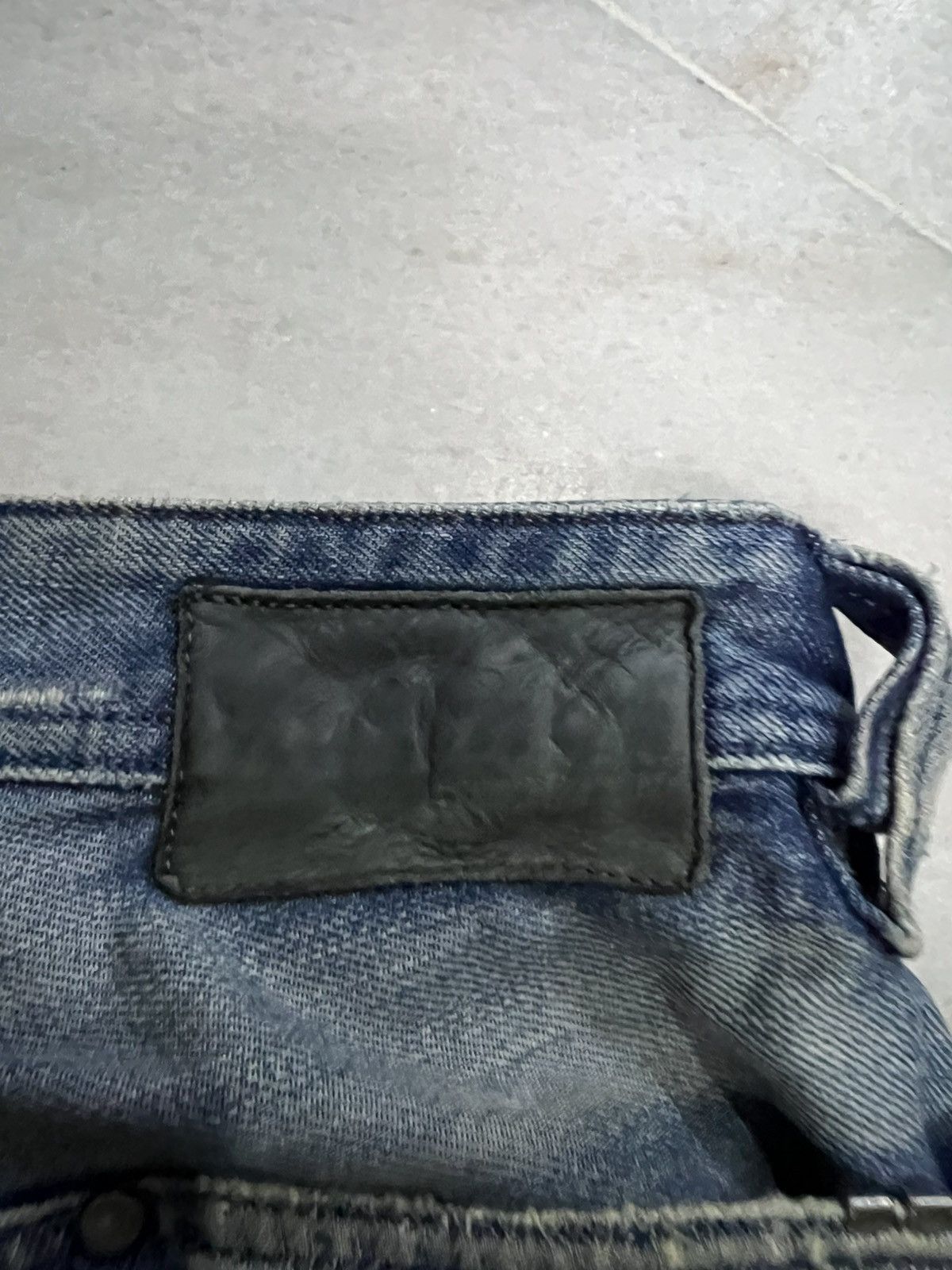 Diesel × If Six Was Nine × Japanese Brand 💥Insane 90s Diesel Industry Paddom Distressed Mud Wash Jean Size US 32 / EU 48 - 19 Thumbnail