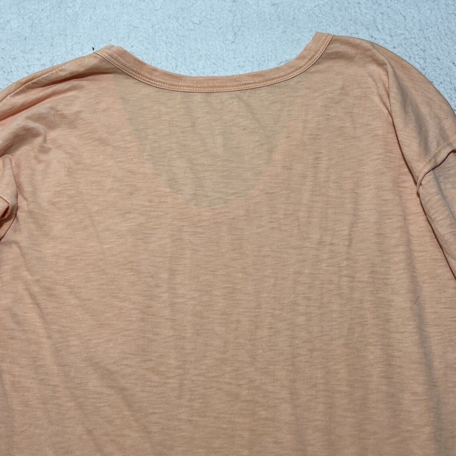 Kohl's SO Kohl's Medium Scoop Neck Pink/Orange Pocket T Shirt Top Size M / US 6-8 / IT 42-44 - 10 Thumbnail