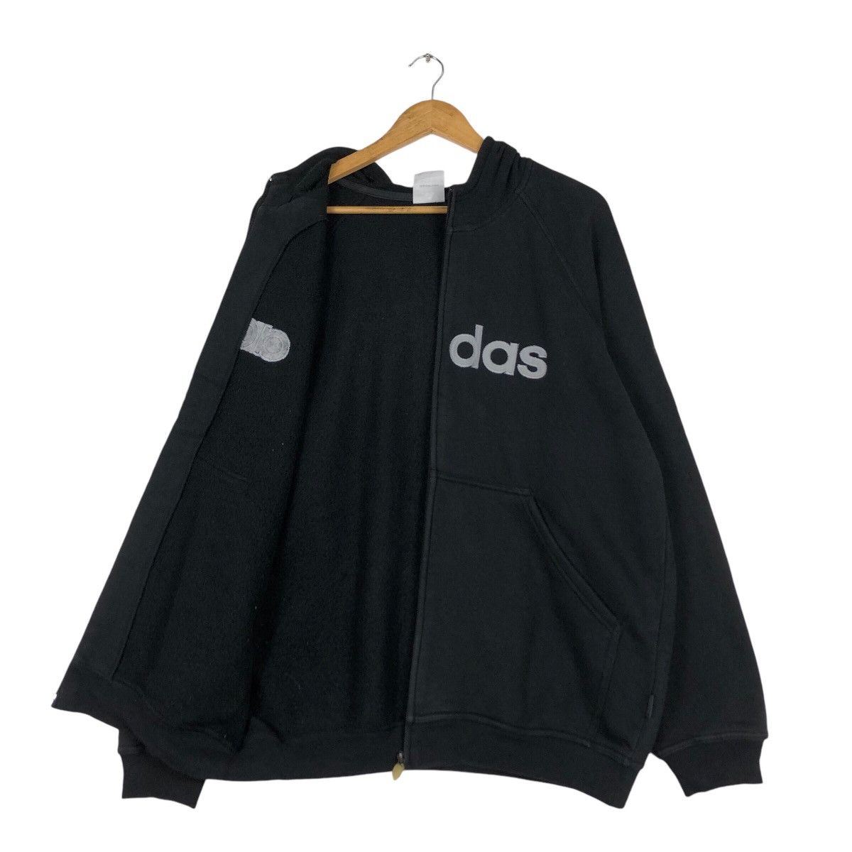 Adidas × Japanese Brand Adidas Spell Out Vintage Sweatshirt Hoodie Large Size US L / EU 52-54 / 3 - 11 Thumbnail