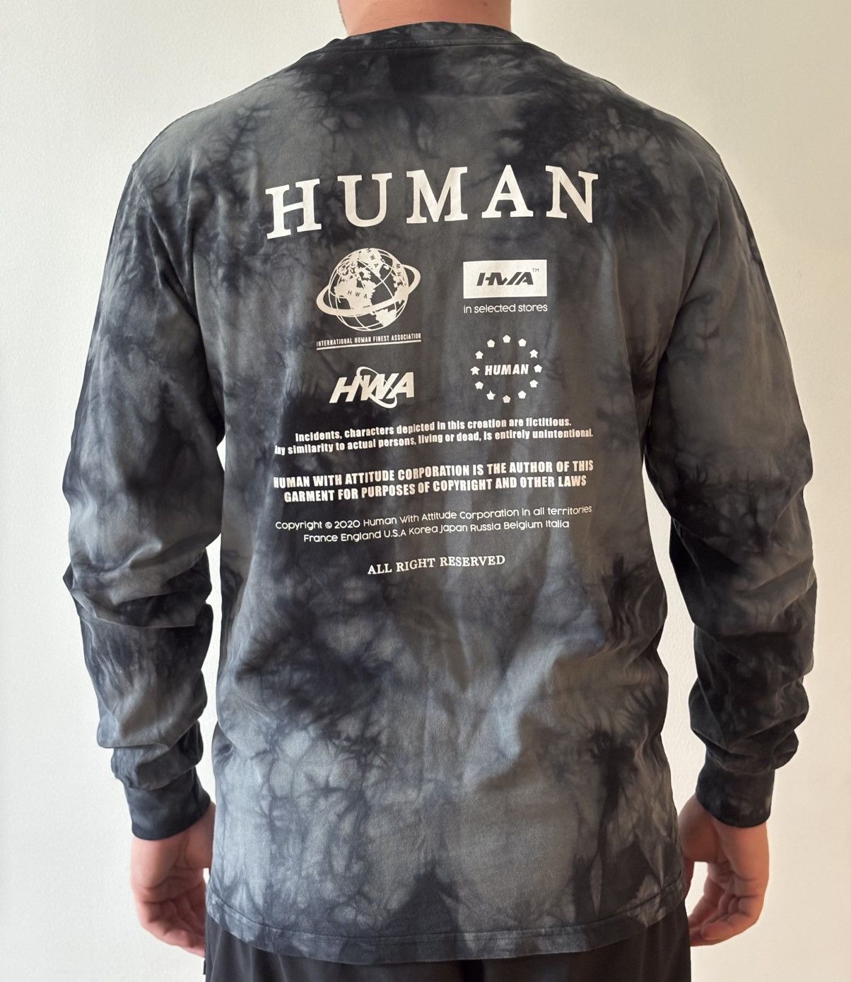 Human With Attitude Human With Attitude longsleeve Tie&Dye Size US M / EU 48-50 / 2 - 2 Thumbnail