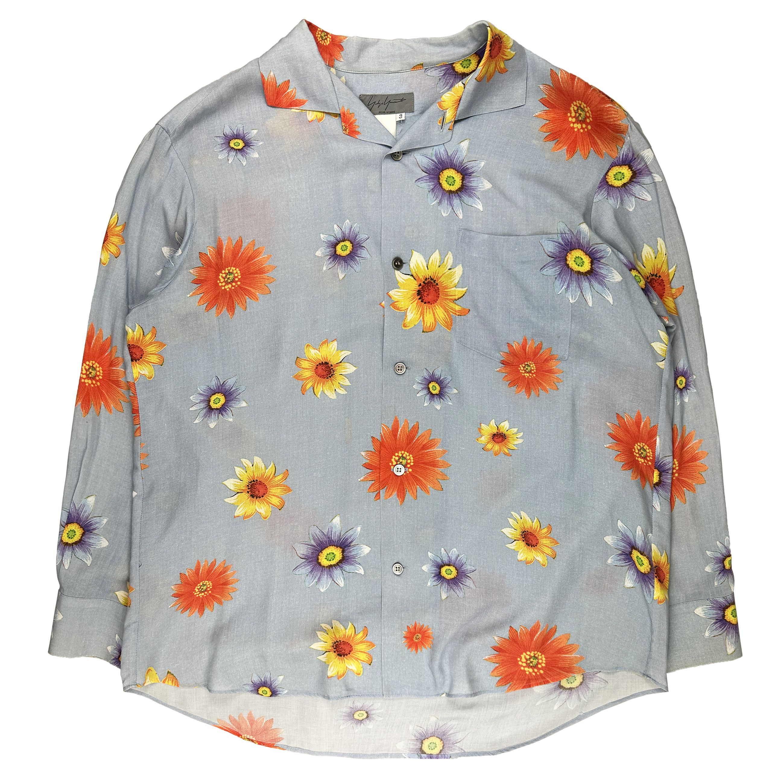 Yohji Yamamoto SS02 Floral Button Up Size US L / EU 52-54 / 3 - 1 Preview