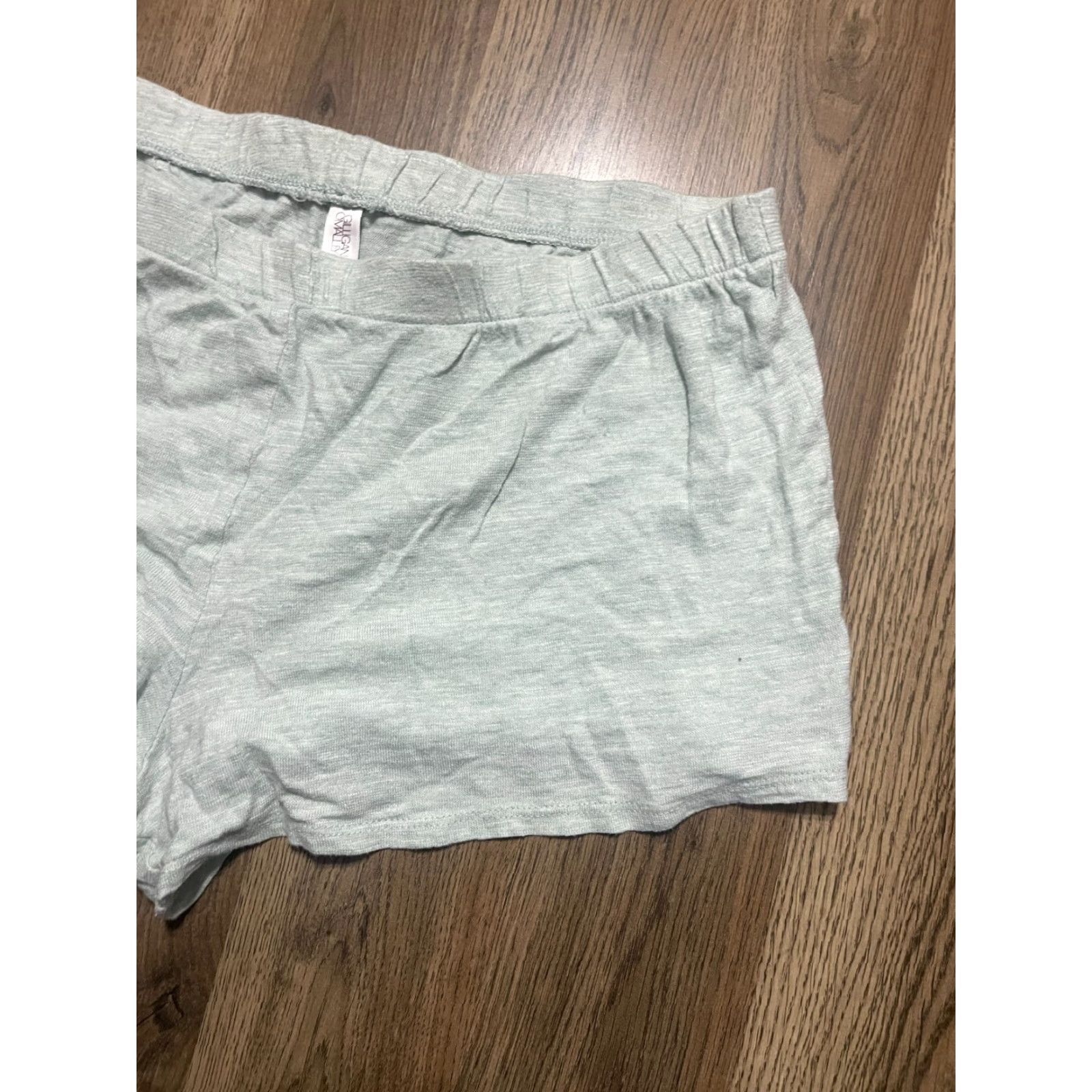 Vintage Gilligan & O'Malley Shorts Women Small Gray Pull On Flat Front Inseam 2.0 in. Casual Modern Sweat Vintage No Size 28" / US 6 / IT 42 - 4 Thumbnail