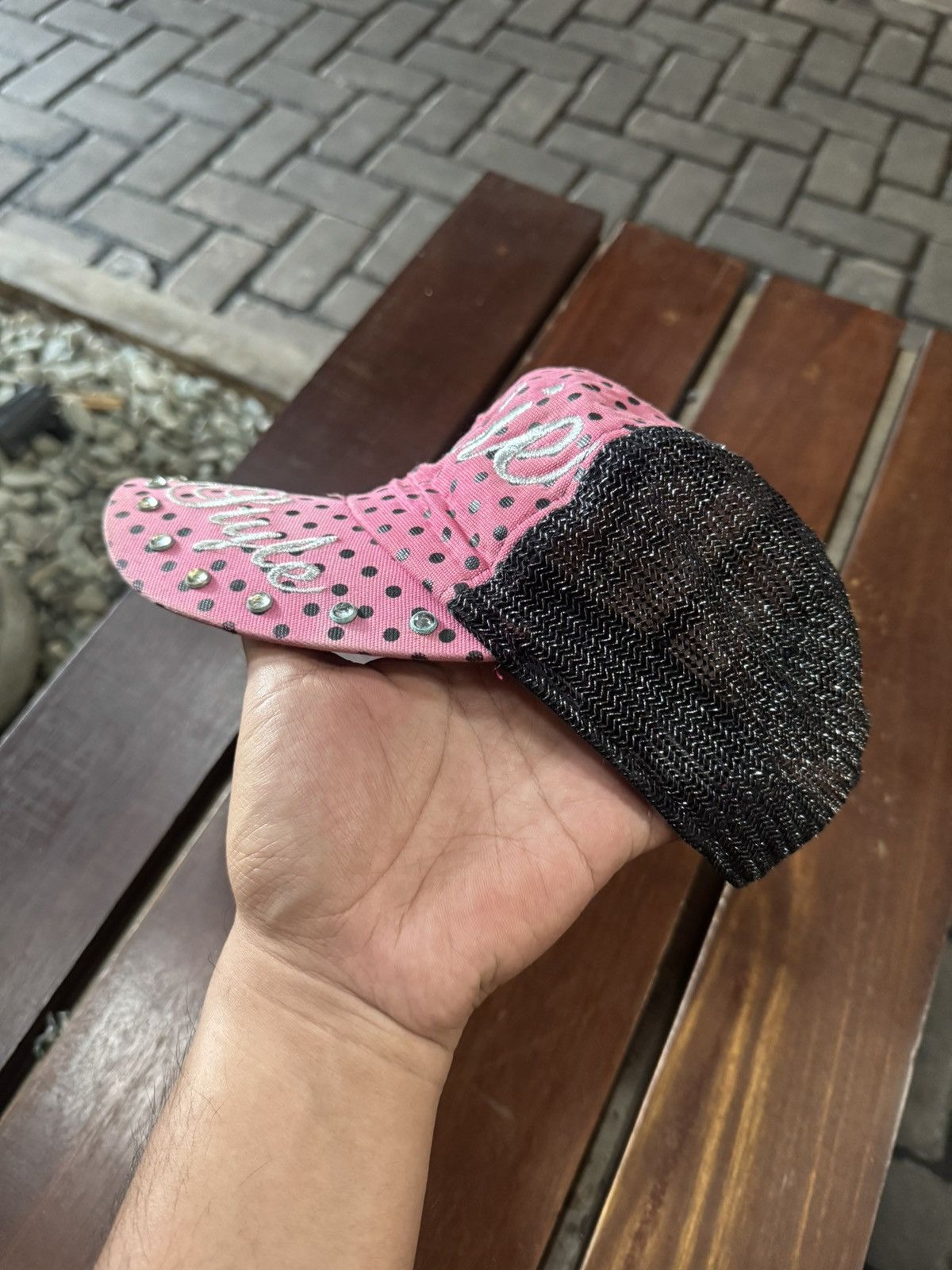 Angel Blue 2000s Cutie Trucker Hats Japanese Styled Angelblue Size ONE SIZE - 5 Thumbnail