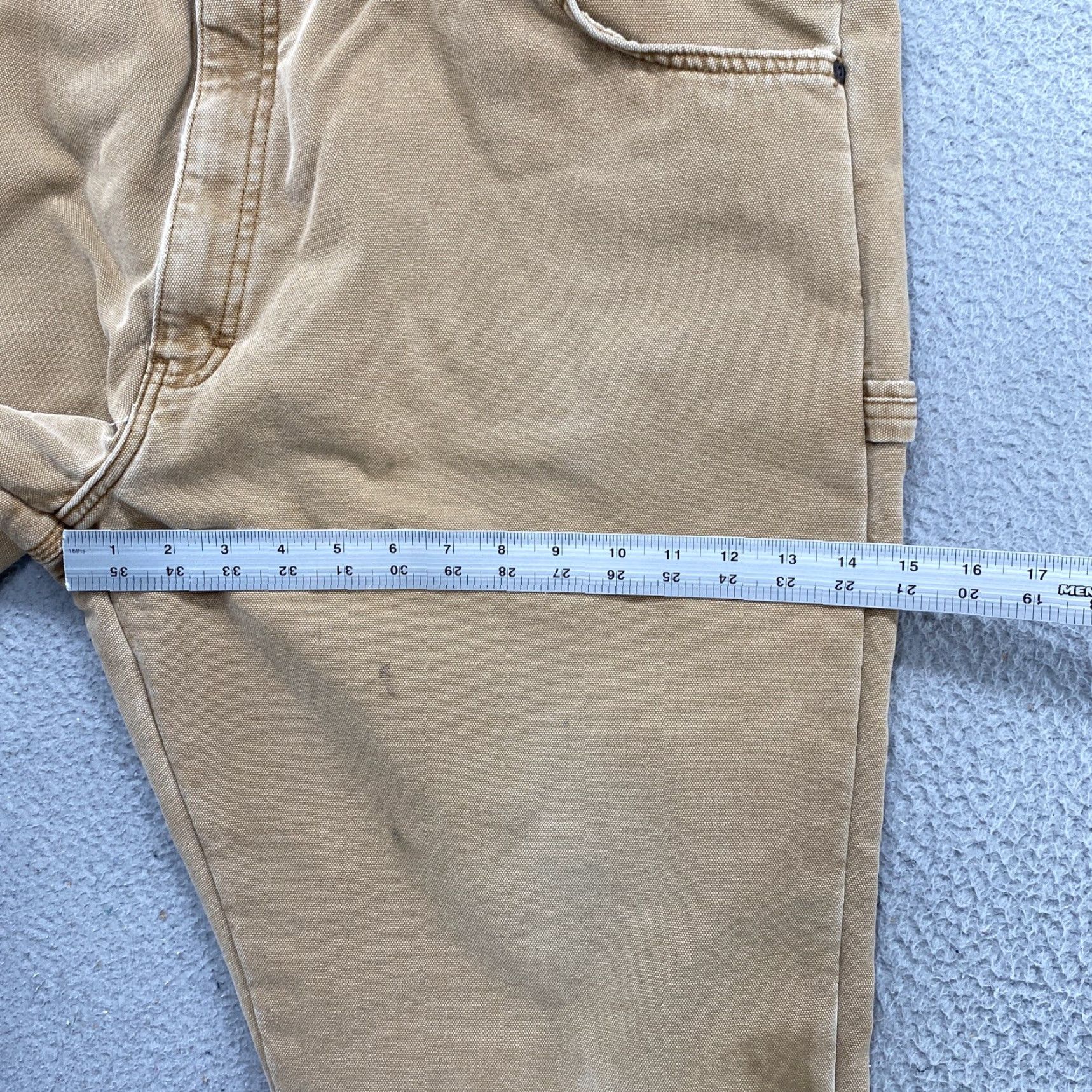Dickies VINTAGE Dickies Duck Canvas Flannel Lined Carpenter Jeans Pants 42x32 Mens Brown 42 32 Size US 42 / EU 58 - 7 Thumbnail