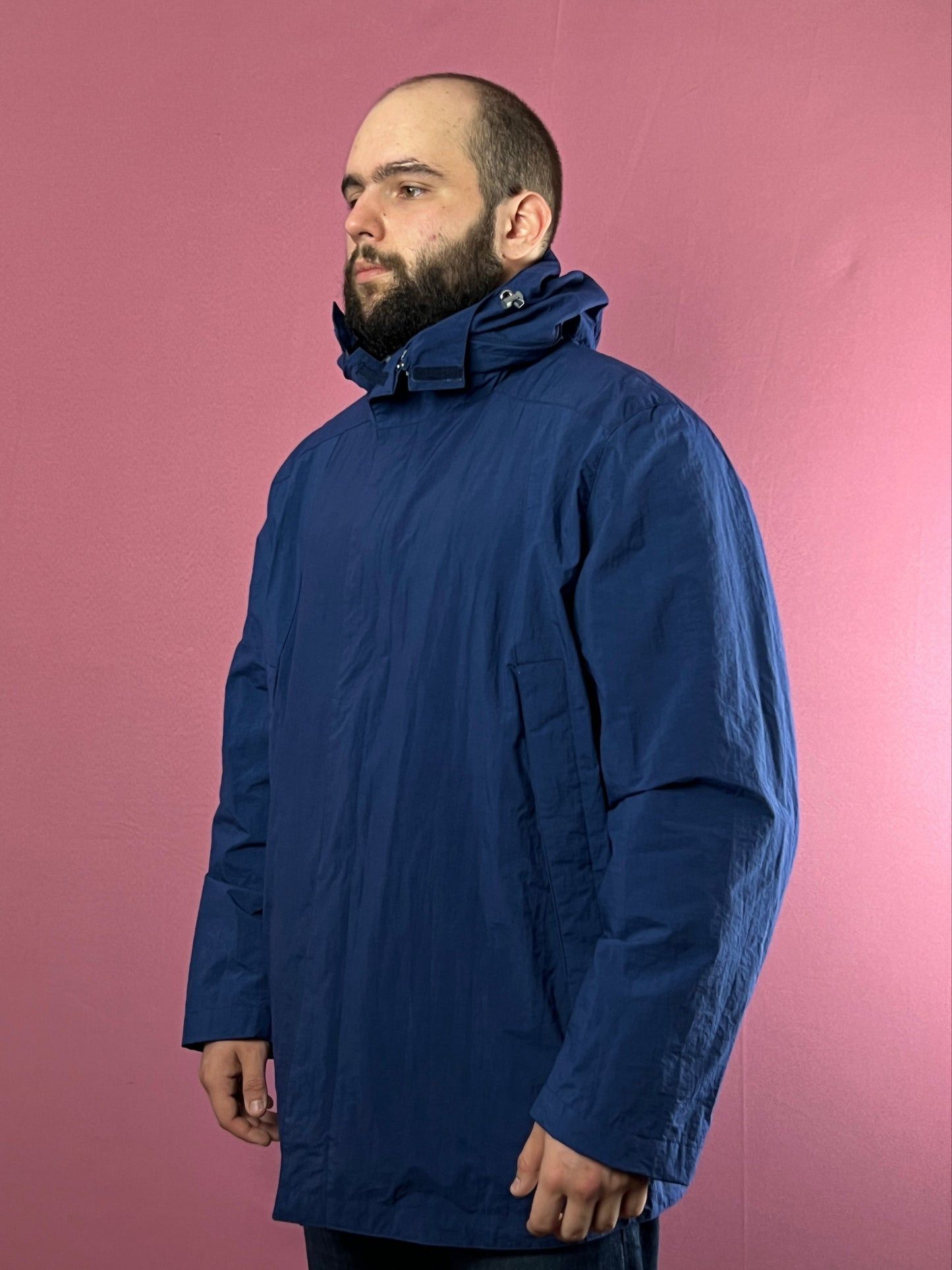 Hugo Boss Hugo Boss Vintage Men's Hooded Windbreaker Jacket - XL Size US XL / EU 56 / 4 - 1 Thumbnail