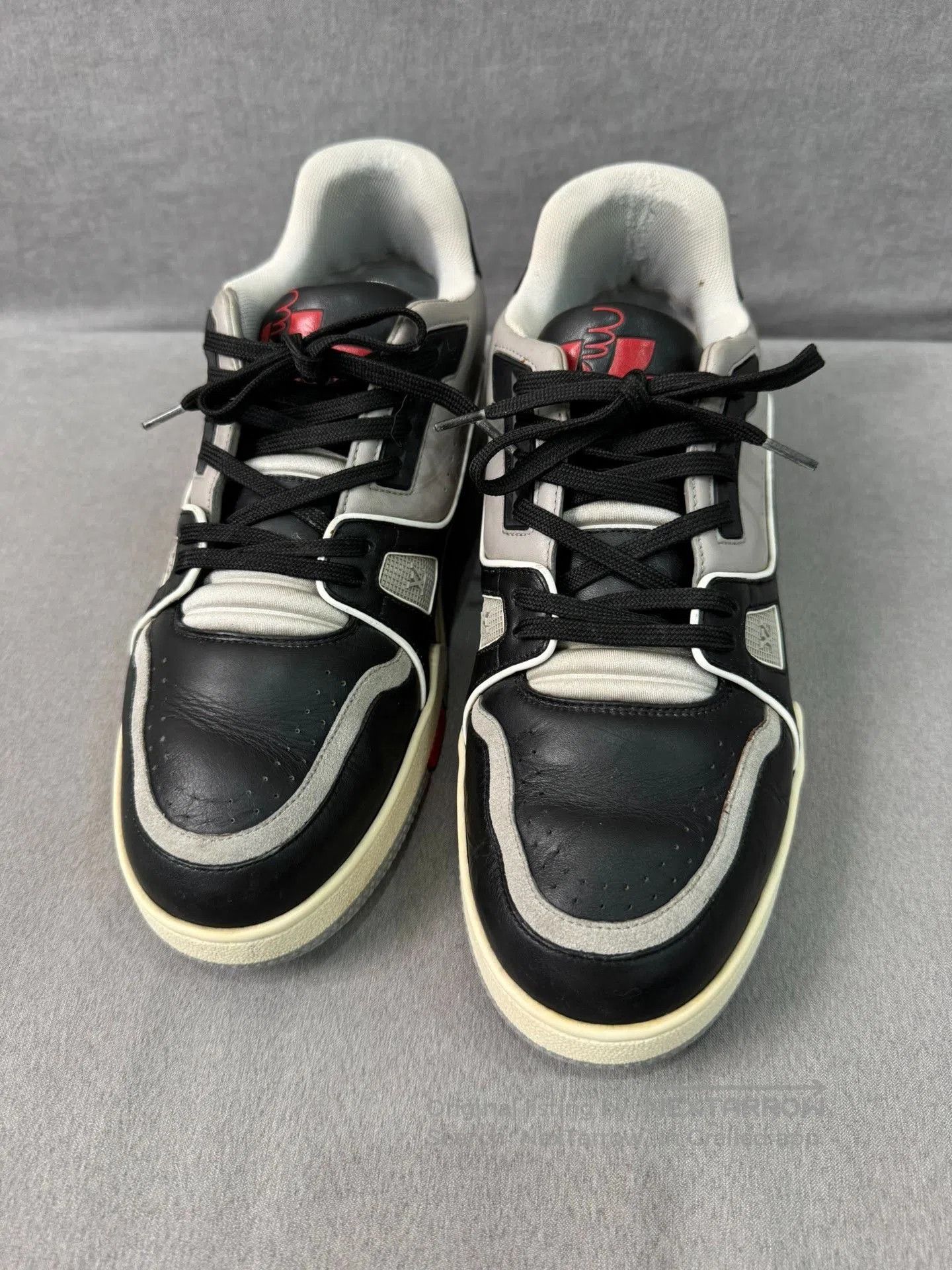 Louis Vuitton Louis Vuitton Trainer Black Cement. Size US 8 / EU 41 - 3 Thumbnail