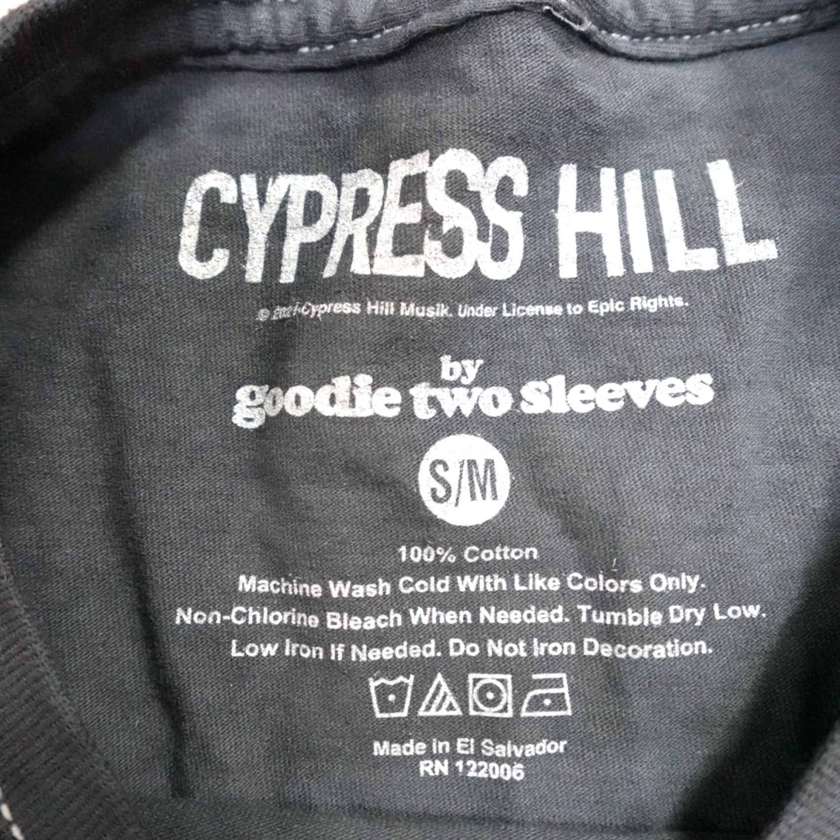 Vintage Cypress Hill Shirt Small Black Rap Tee Mens Short Sleeve Crew Neck Graphic Print Cotton T-Shirt S Black Size US S / EU 44-46 / 1 - 3 Thumbnail