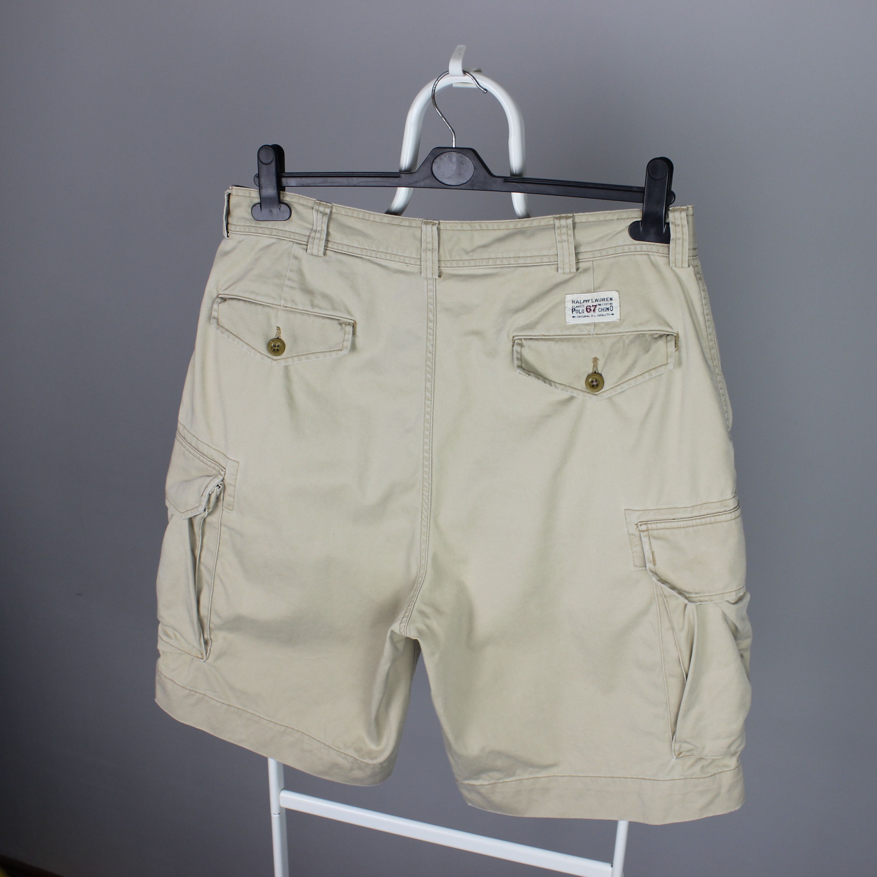 Polo Ralph Lauren Polo Ralph Lauren shorts cargo heavy cotton 36 L XL beige Size US 36 / EU 52 - 5 Thumbnail