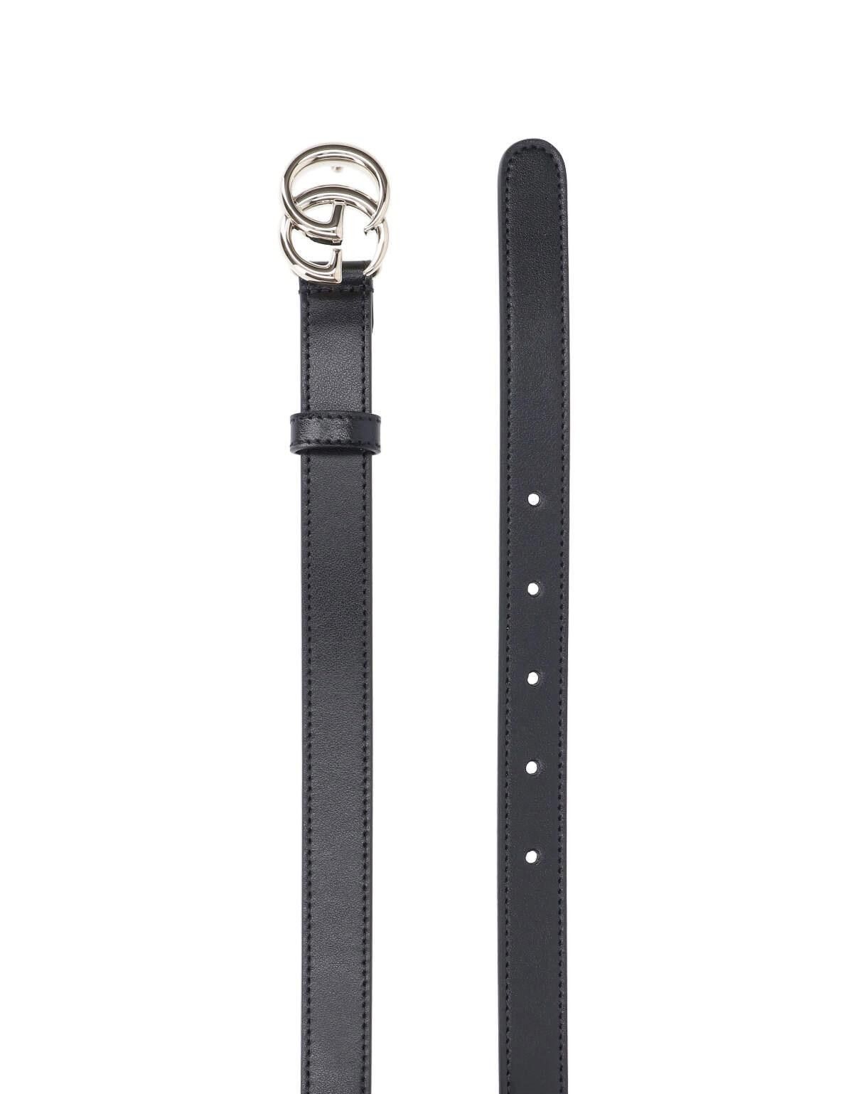 Gucci GUCCI GG MARMONT THIN BELT SIZE 80 CM Size ONE SIZE - 3 Thumbnail