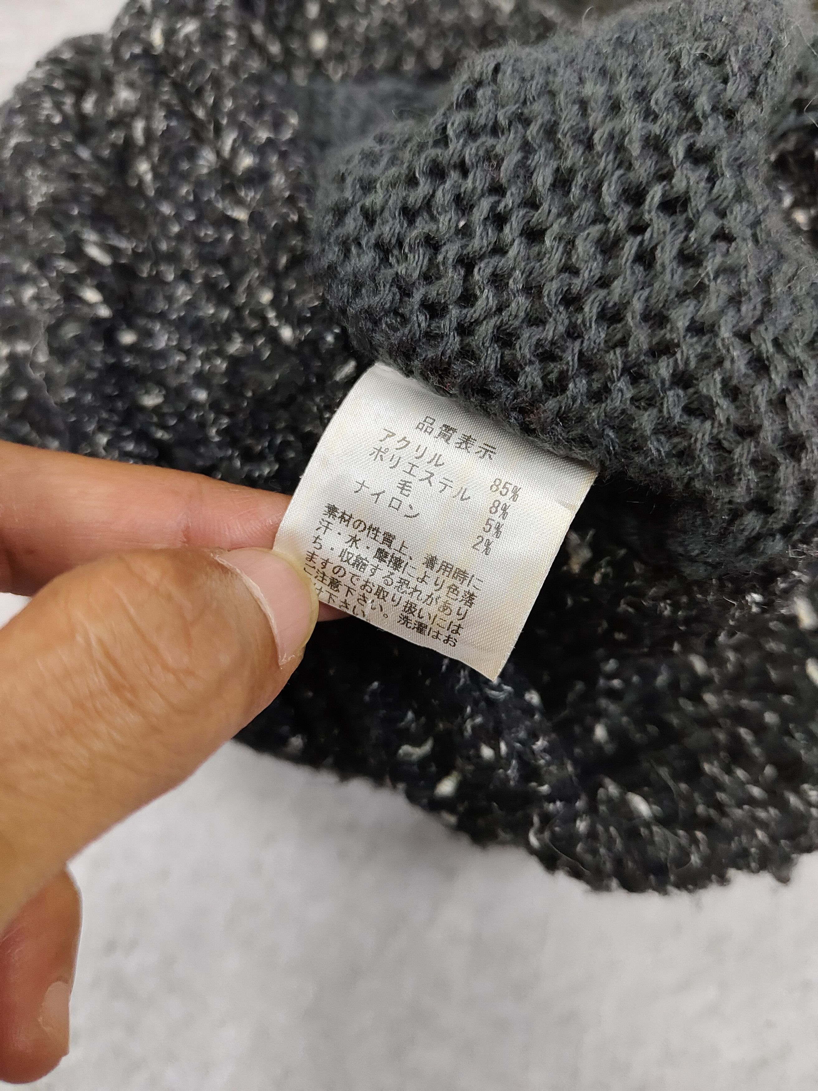 Vintage 2000s Falchi New York Wool Blend Knit Visor Beanie Cap Size ONE SIZE - 10 Thumbnail