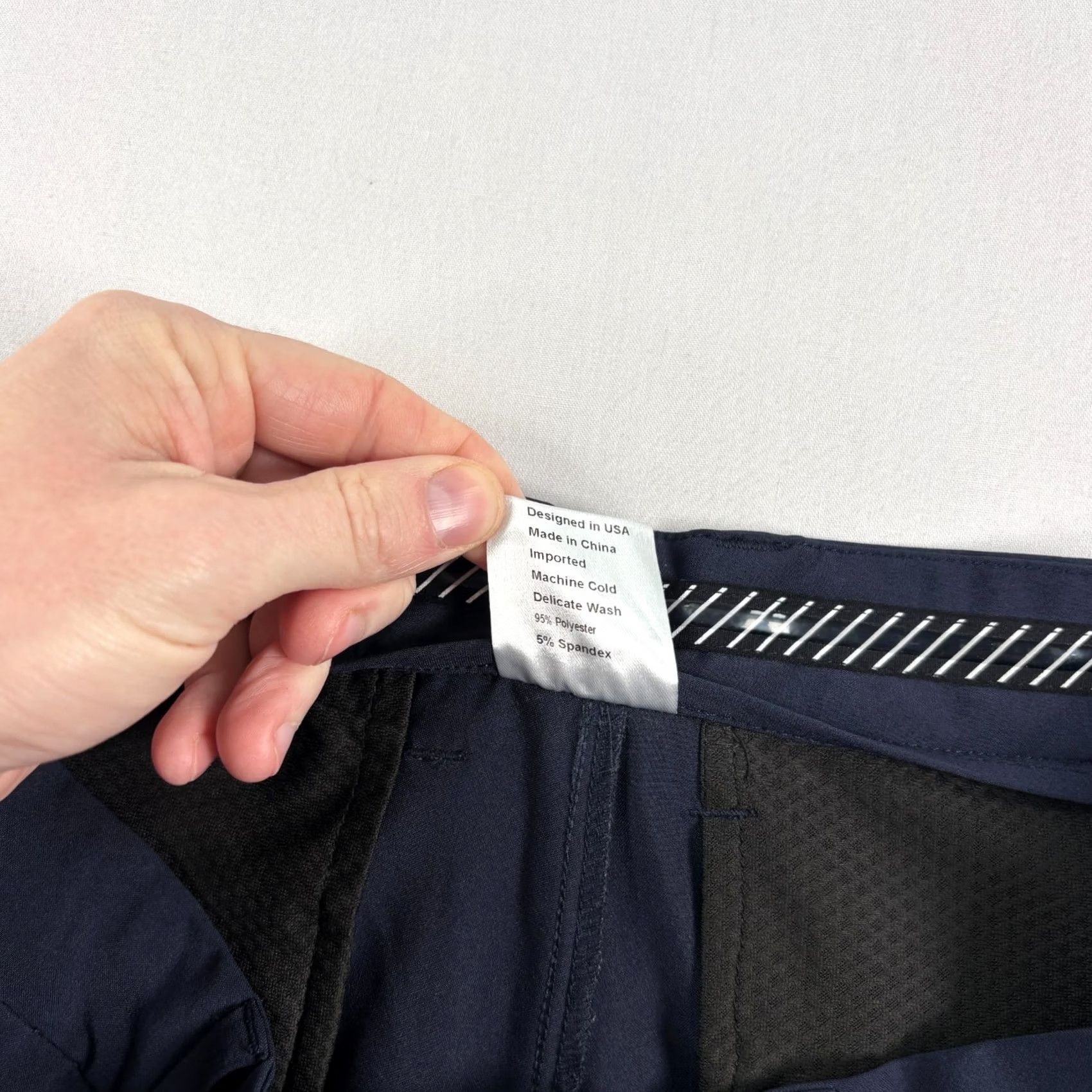 Vintage Primo Pants Mens 32 Blue Jogger Tapered Ankle Zip Performance Stretch Regular Inseam 29 Y21 Size US 32 / EU 48 - 5 Thumbnail