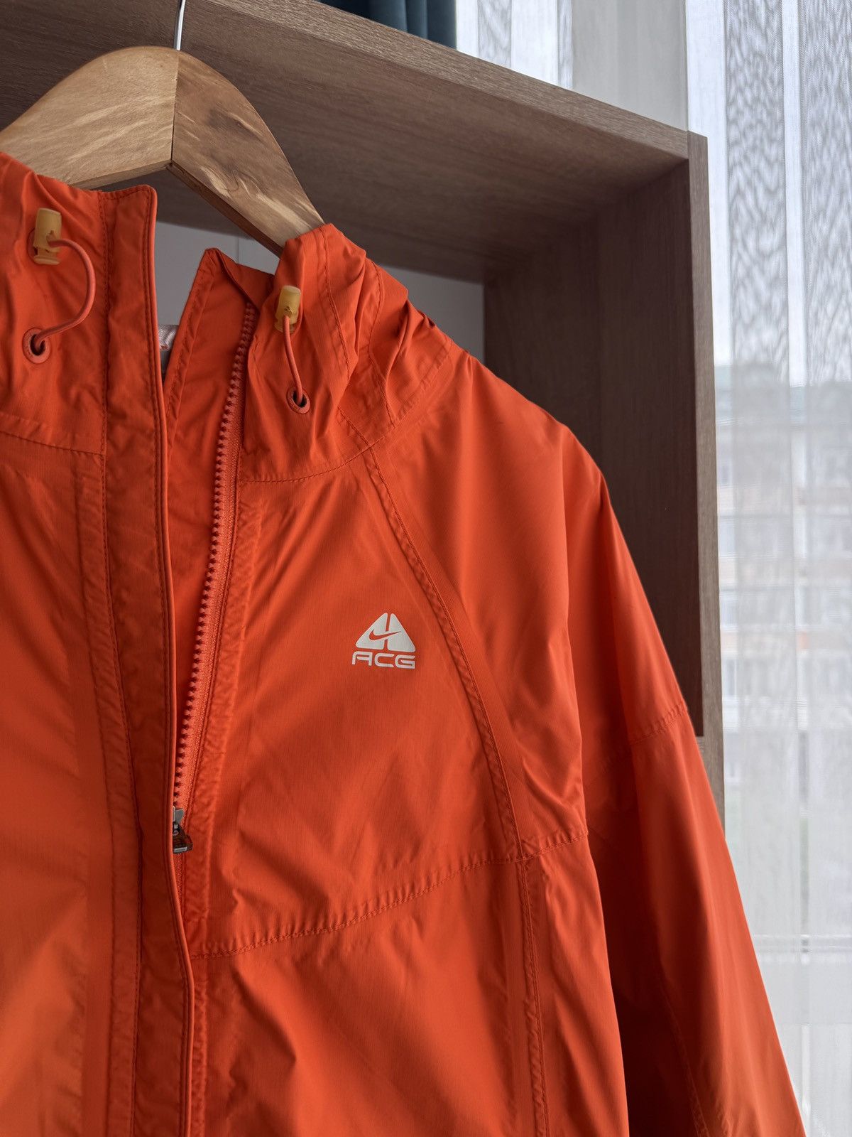 Nike × Nike ACG × Vintage Vintage Nike ACG Layer 3 Waterproof Orange W' Jacket Size M / US 6-8 / IT 42-44 - 4 Thumbnail