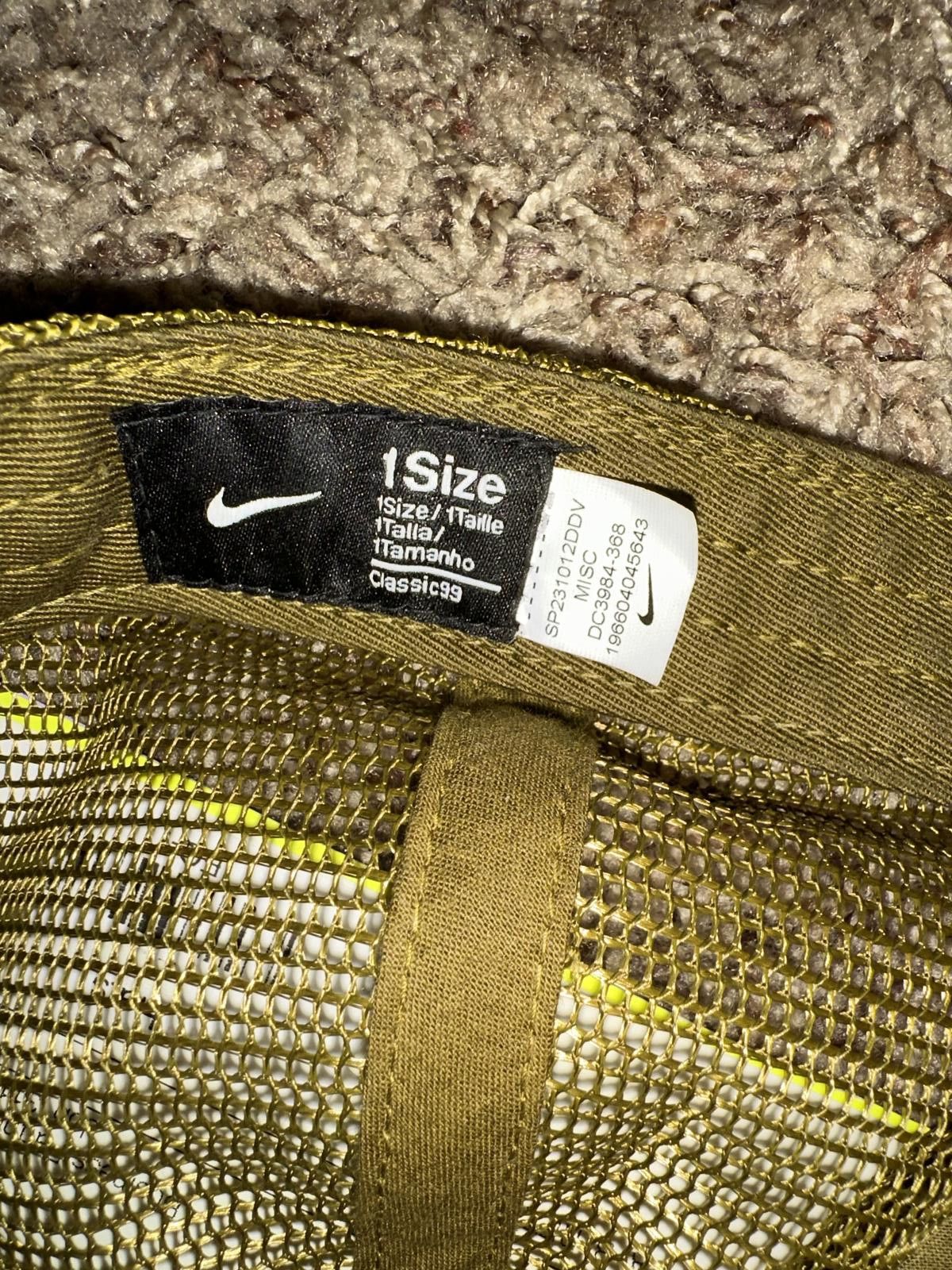 Nike Nike Sportswear Classic 99 Olive Flak Trucker Cap Sample Size ONE SIZE - 8 Thumbnail