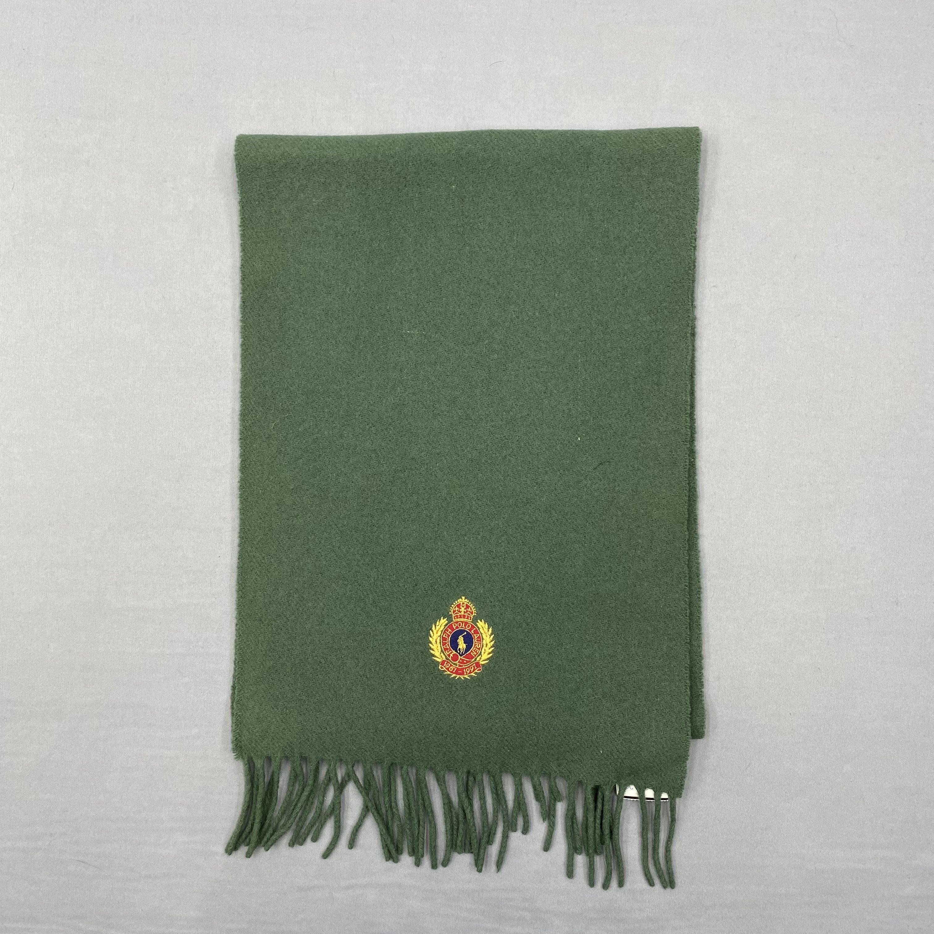 Polo Ralph Lauren Vintage Polo Ralph Lauren Scarf Muffler Wool Scarves Size ONE SIZE - 2 Thumbnail