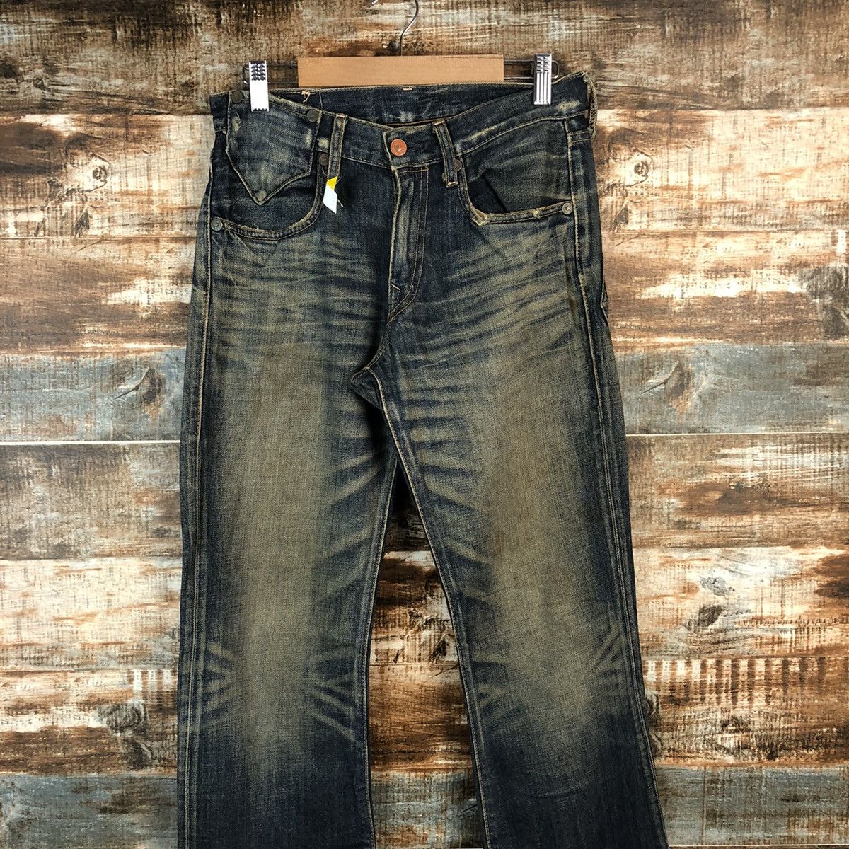 Levi's DL Levis 517 Blue Denim Pants #C192 Size US 28 / EU 44 - 2 Thumbnail
