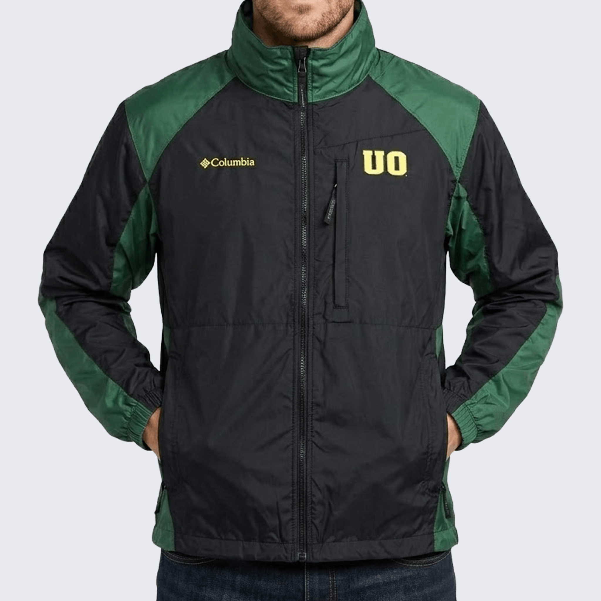 Columbia Oregon Ducks Columbia Sportswear Packable Windbreaker Jacket Size US M / EU 48-50 / 2 - 3 Thumbnail
