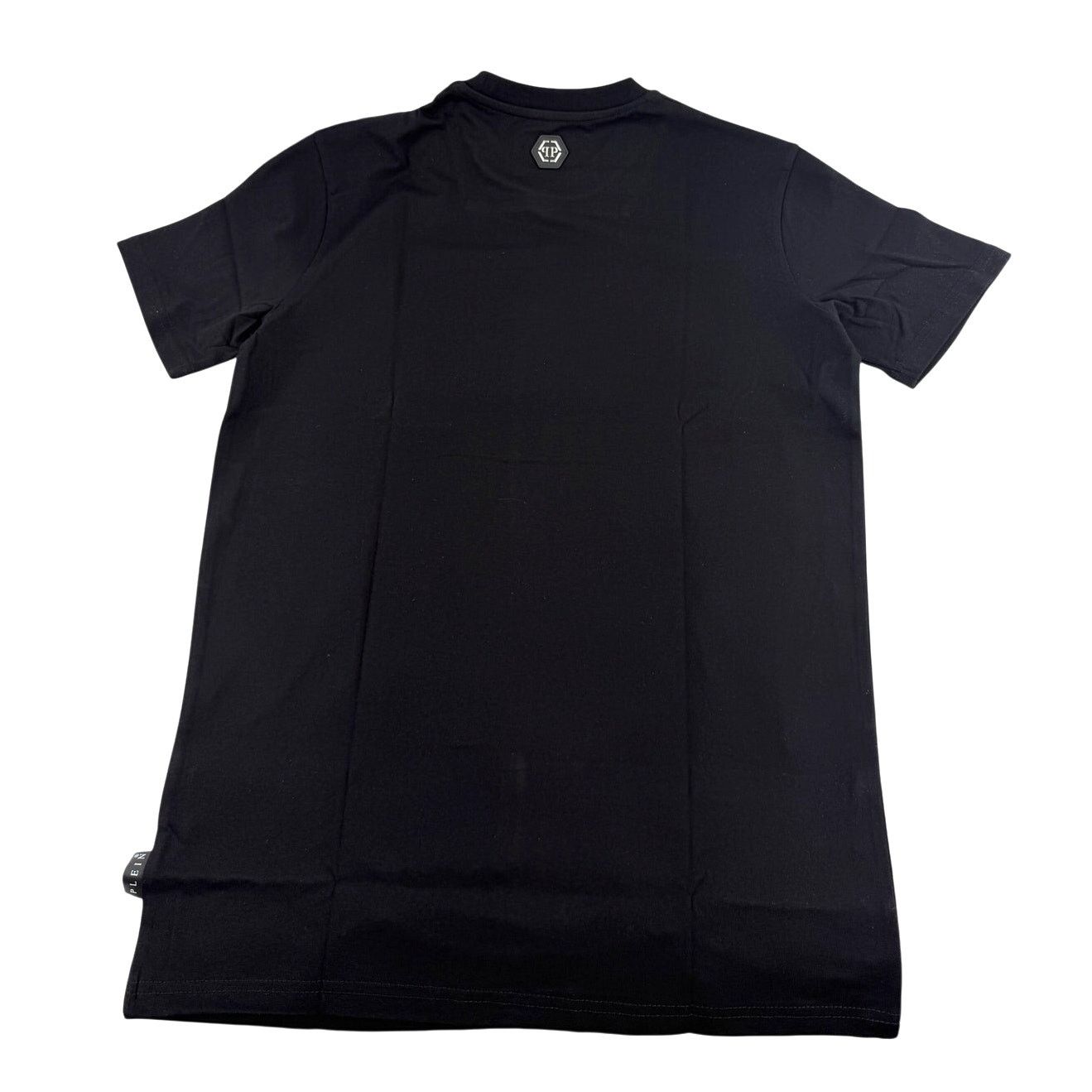 Philipp Plein Philipp Plein Men's Black Skull Stones Round Neck T-Shirt M Size US M / EU 48-50 / 2 - 9 Thumbnail