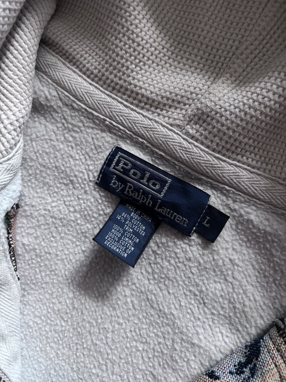 Polo Ralph Lauren Ralph Lauren Vintage Junya Watanabe style Reworked zip hoodi Size US M / EU 48-50 / 2 - 7 Thumbnail