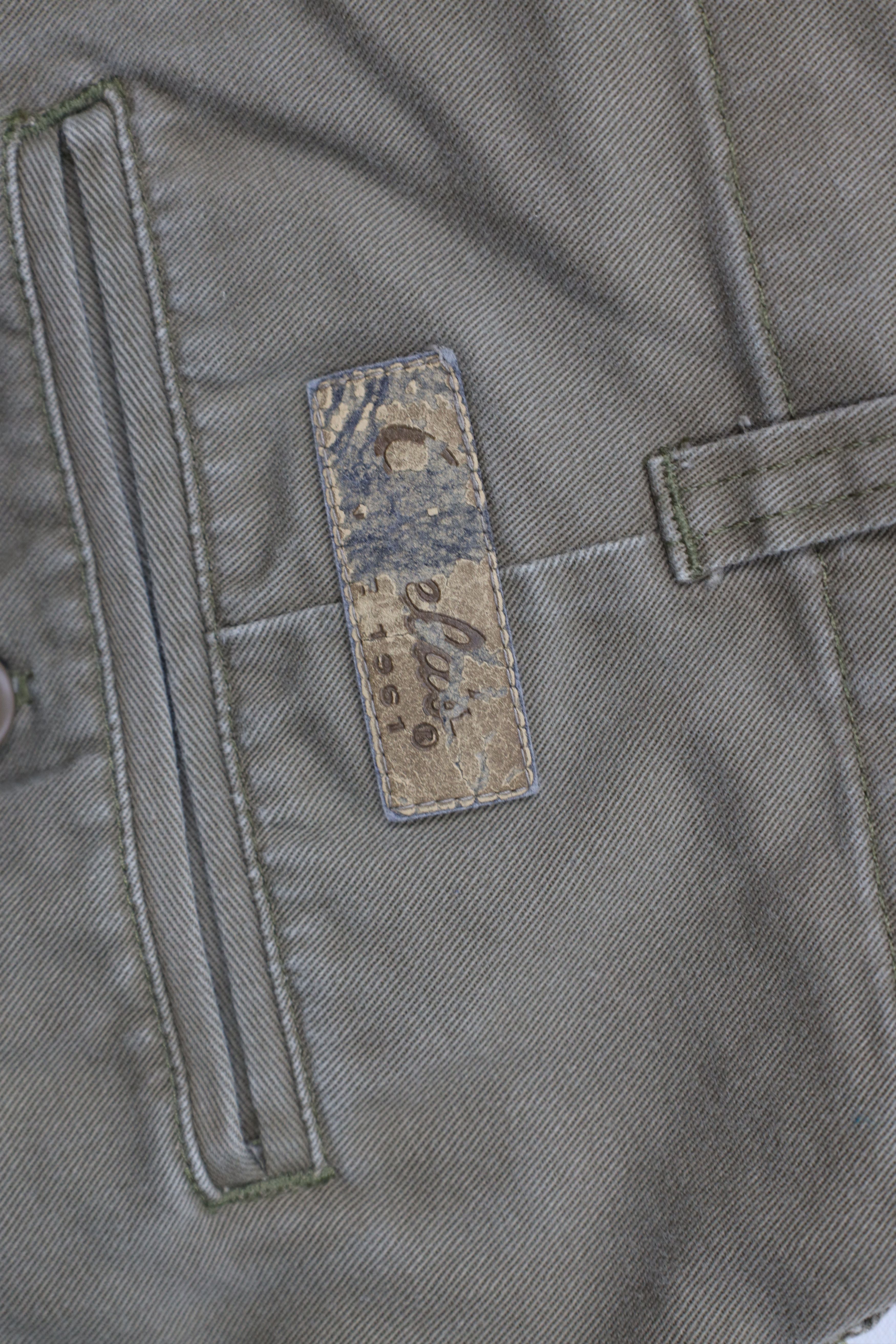 Cabelas × Vintage Vintage 90s Cabelas Above Knee Chino Shorts Breen Cotton Size US 34 / EU 50 - 13 Thumbnail