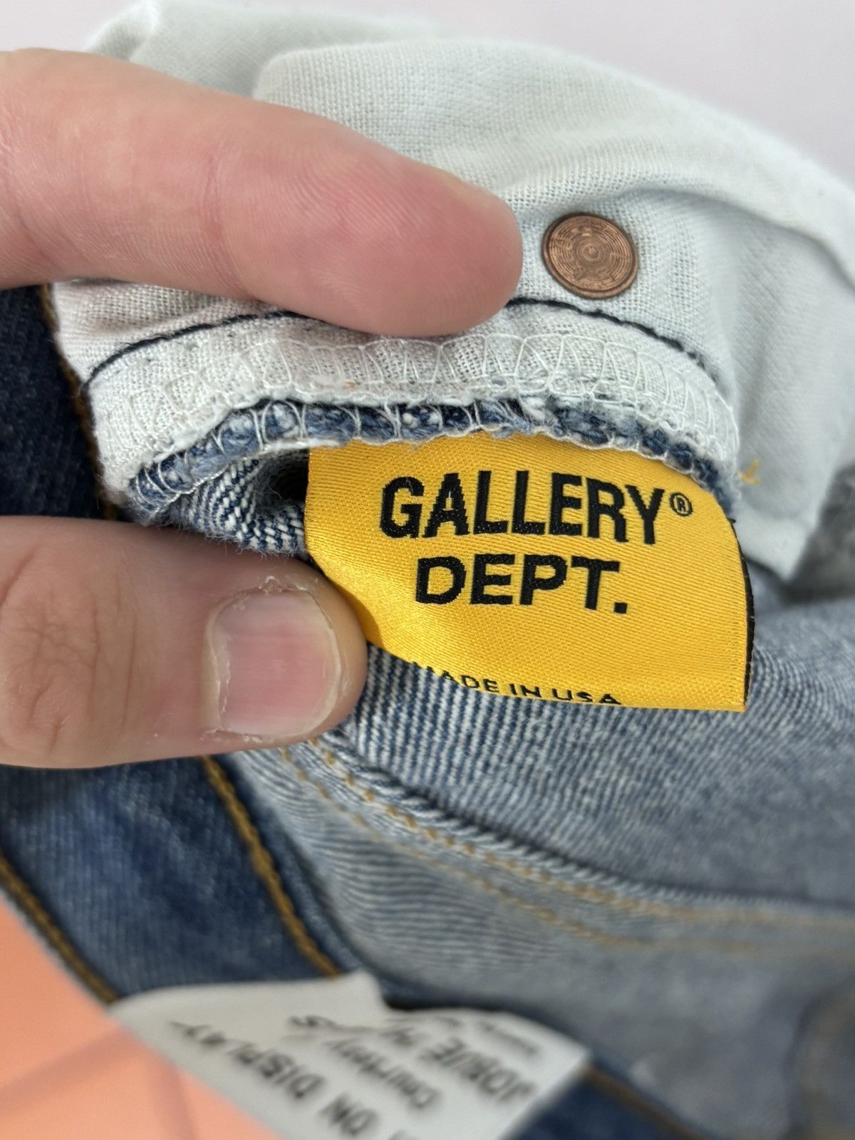Gallery Dept. Galley Dept. Desert Camo 1 of 1 GGG Patch Jean Size US 33 - 7 Thumbnail