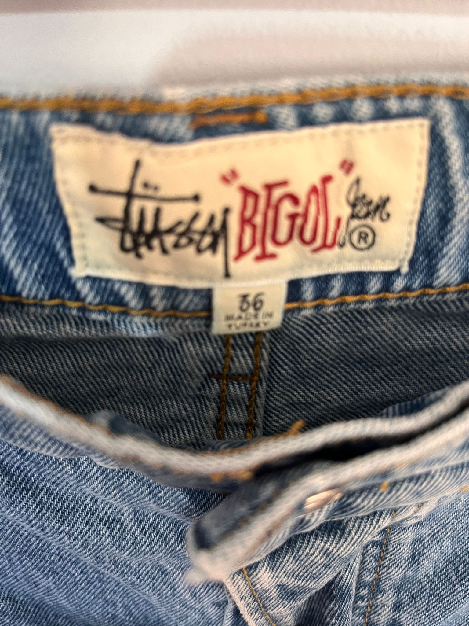 NOMA t.d × Stussy Big OL' Jean Stone Wash Size US 36 / EU 52 - 7 Thumbnail