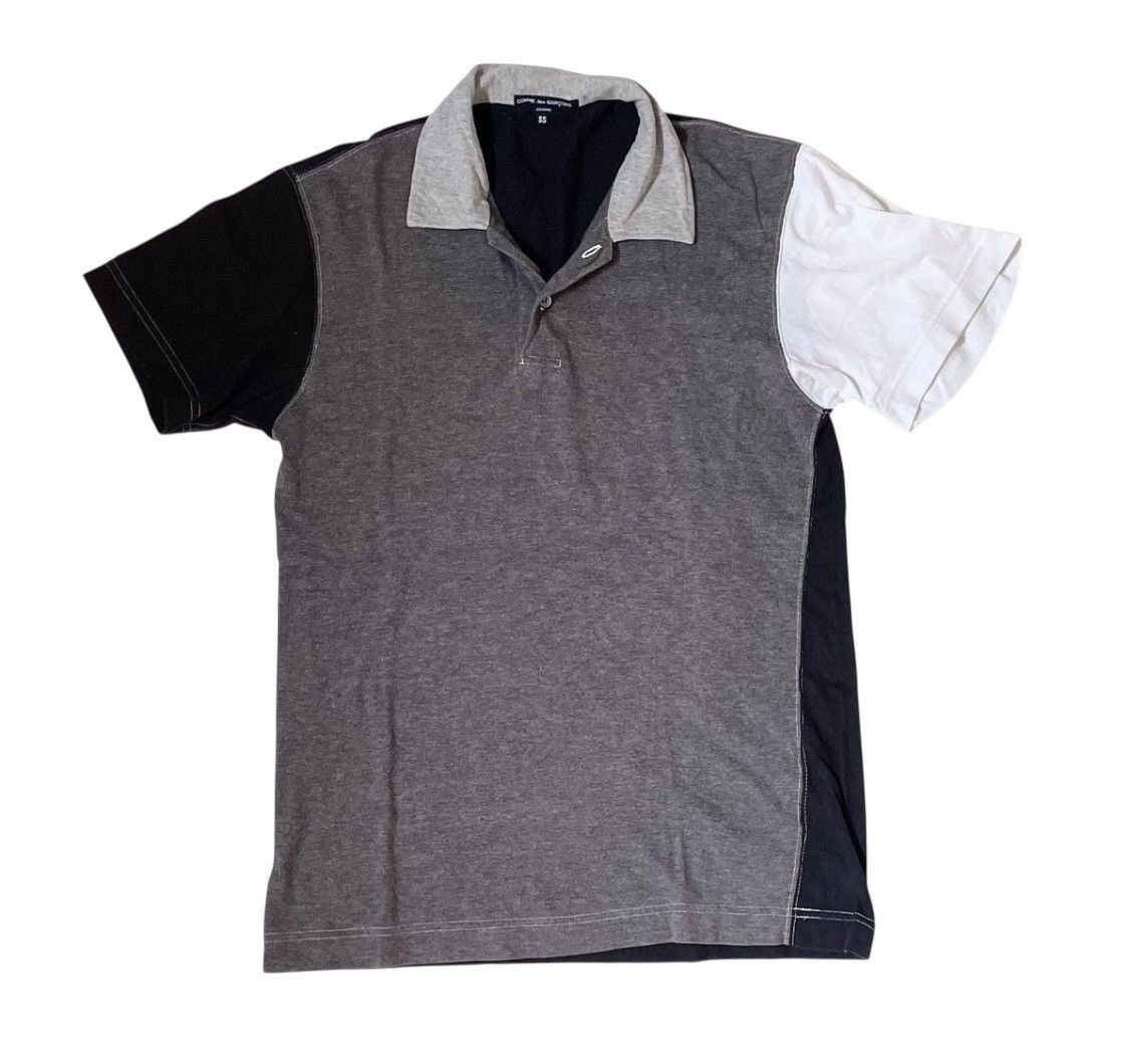 Comme des Garcons Cdg homme AD2008 multicolor polo shirt Size US S / EU 44-46 / 1 - 1 Thumbnail