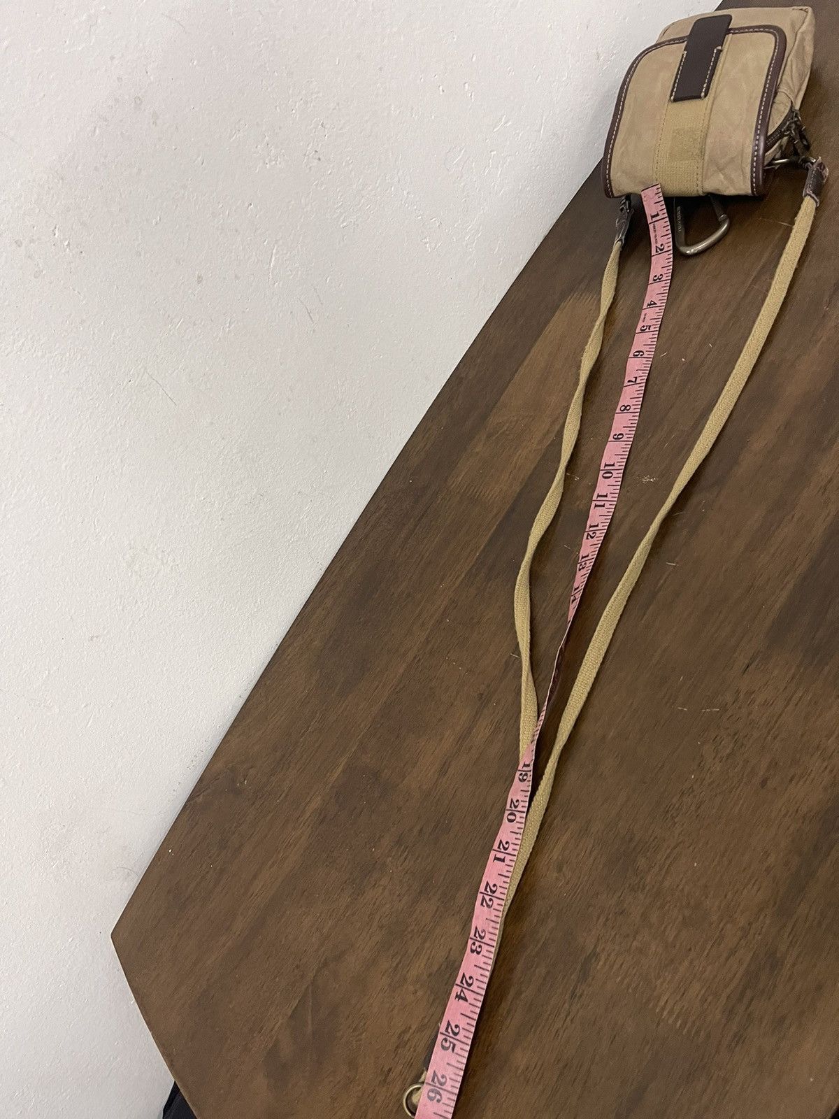 Japanese Brand × Takeo Kikuchi Unisex Takeo Kikuchi Quick Pocket Leather Crossbody bag Size ONE SIZE - 11 Thumbnail