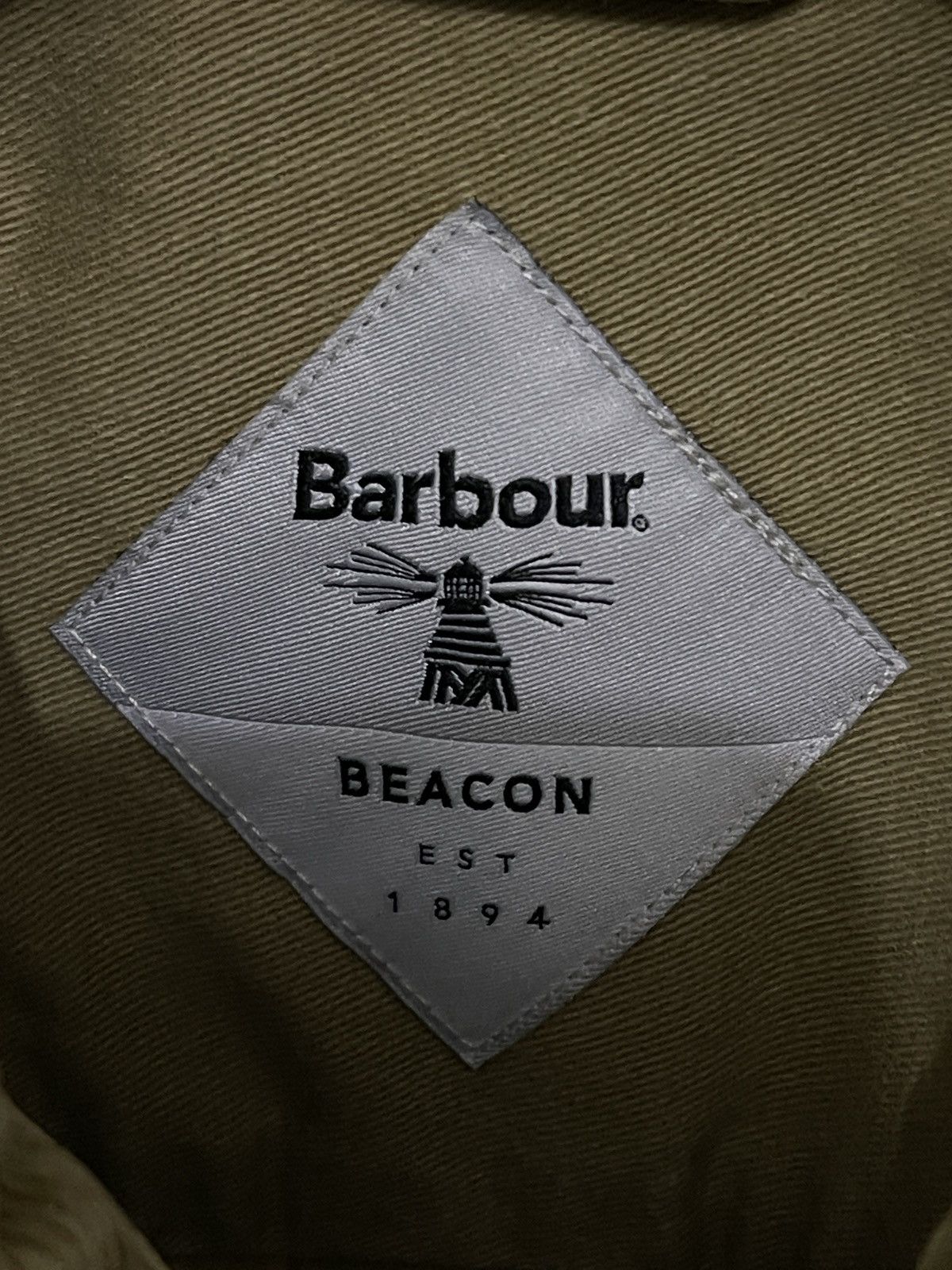Barbour Barbour Beacon foundry overshirt M L beige haki jacket light Size US L / EU 52-54 / 3 - 2 Thumbnail