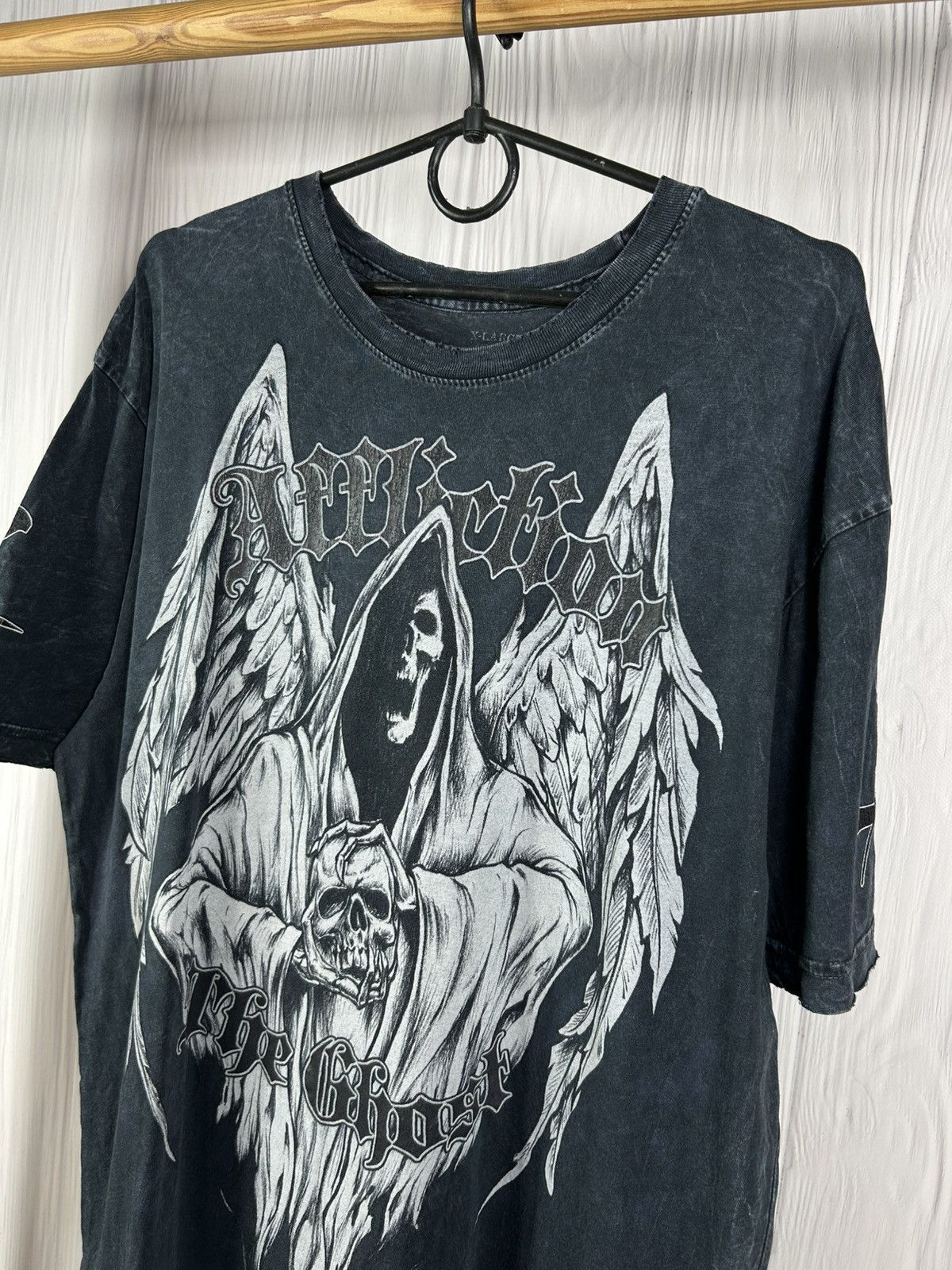 Affliction Affliction The Ghost Kelly Pavlik Signature Y2K T-Shirt XL Size US XL / EU 56 / 4 - 4 Thumbnail