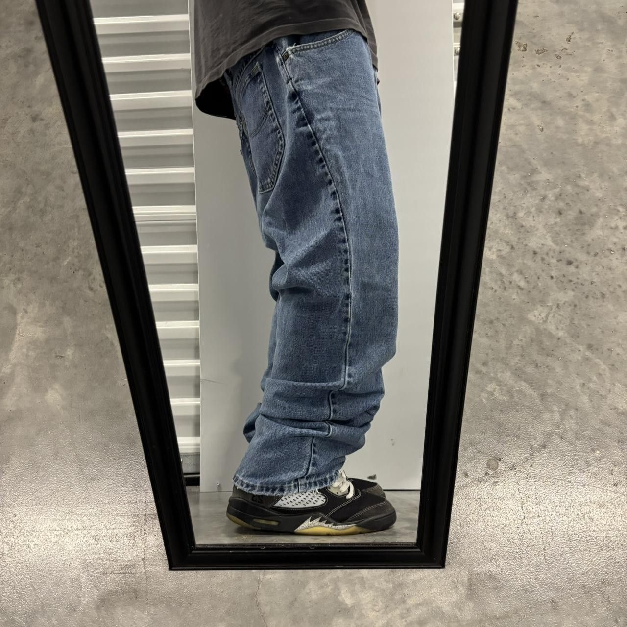Japanese Brand × Vintage Crazy Vintage Y2K/2000s Medium Wash Essential Denim Jeans! Size US 38 / EU 54 - 2 Thumbnail