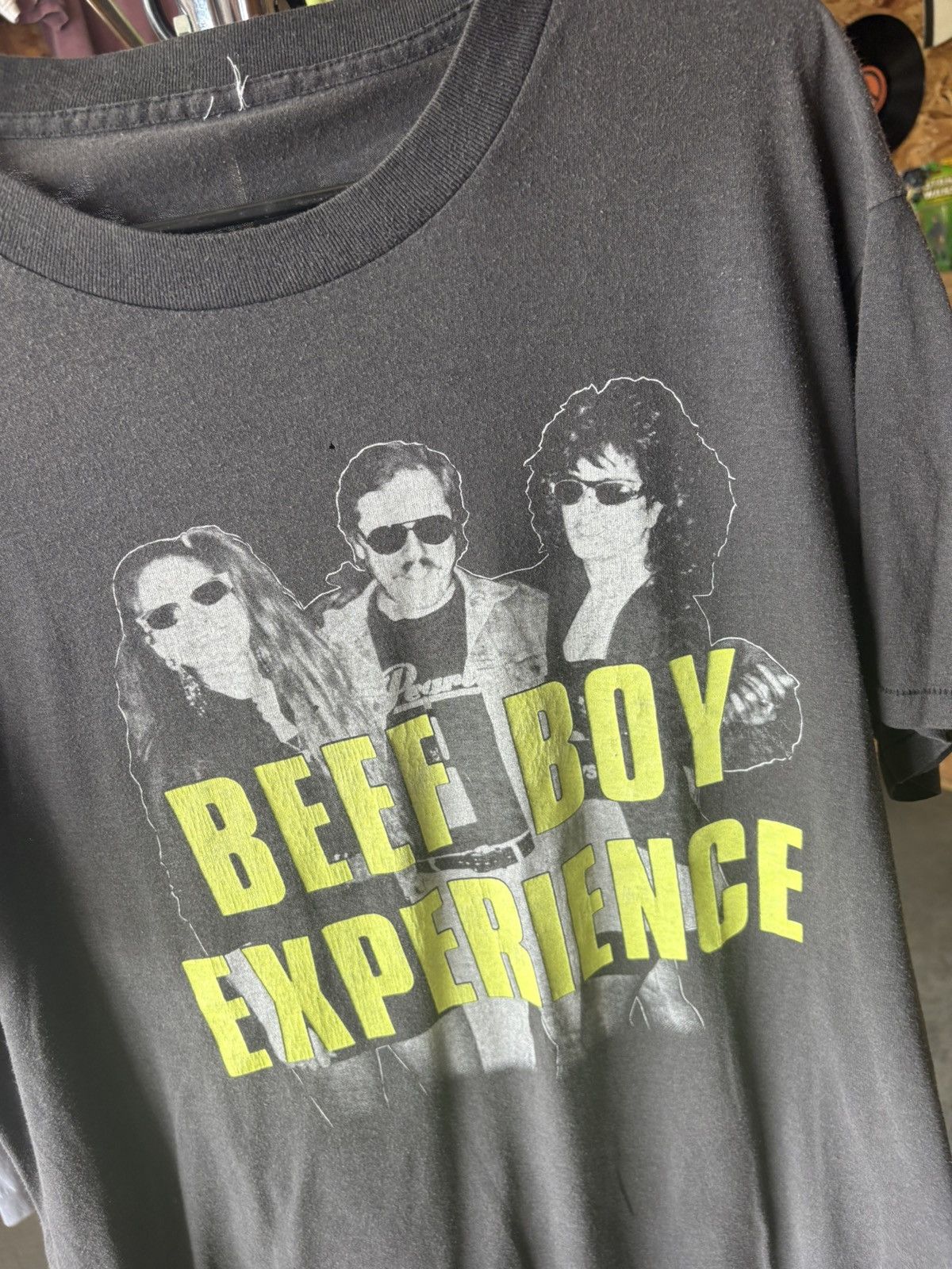 Band Tees 1989 Bon Jovi Beef Boys Experience T-Shirt Size US XXL / EU 58 / 5 - 2 Thumbnail