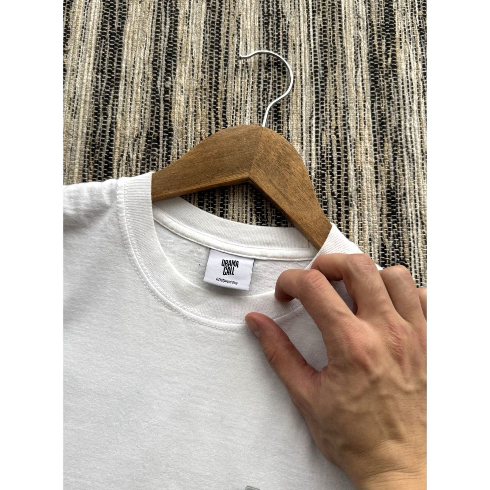Vintage Drama Call T-Shirt Men’s Size S Short Sleeve White Logo 90s Vintage Streetwear Design Graphic Casual Cotton Logo Mens Size US S / EU 44-46 / 1 - 6 Thumbnail