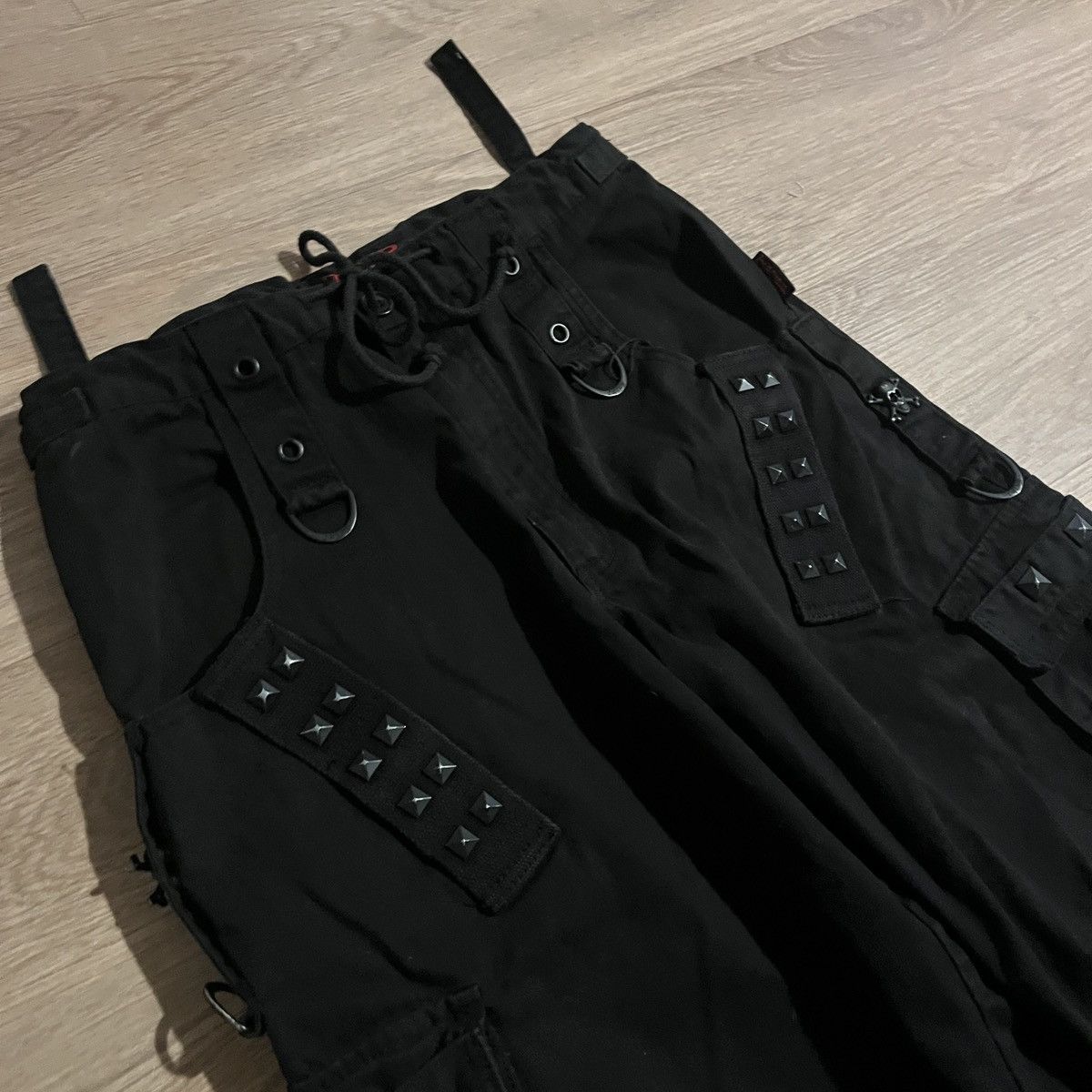 Tripp NYC Trippy Nyc Black Stud Widelegs Size US 36 / EU 52 - 2 Thumbnail