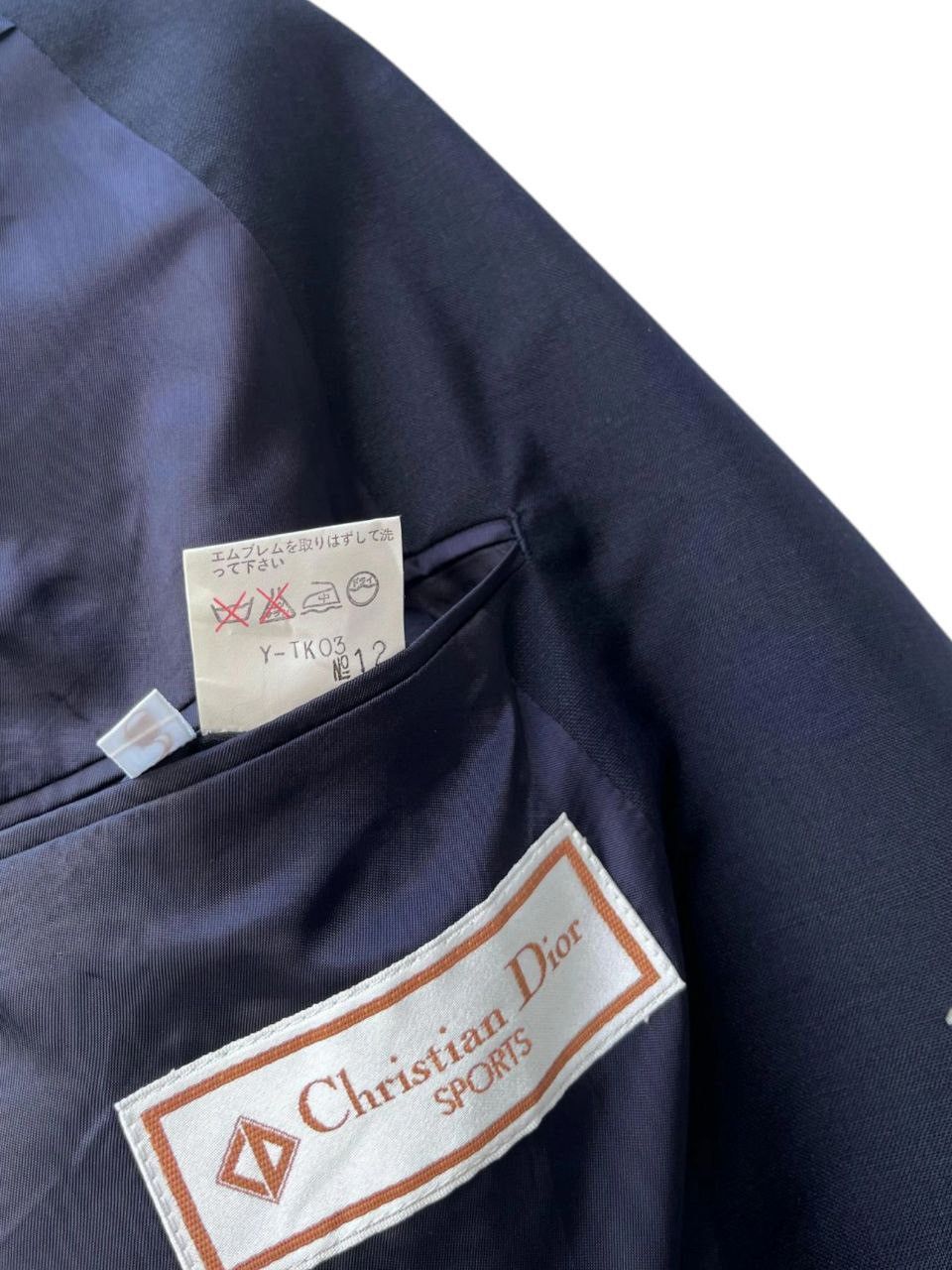 Christian Dior Monsieur Vintage Christian Dior Sports Metal Gold Buttons Jacket Size US M / EU 48-50 / 2 - 21 Thumbnail