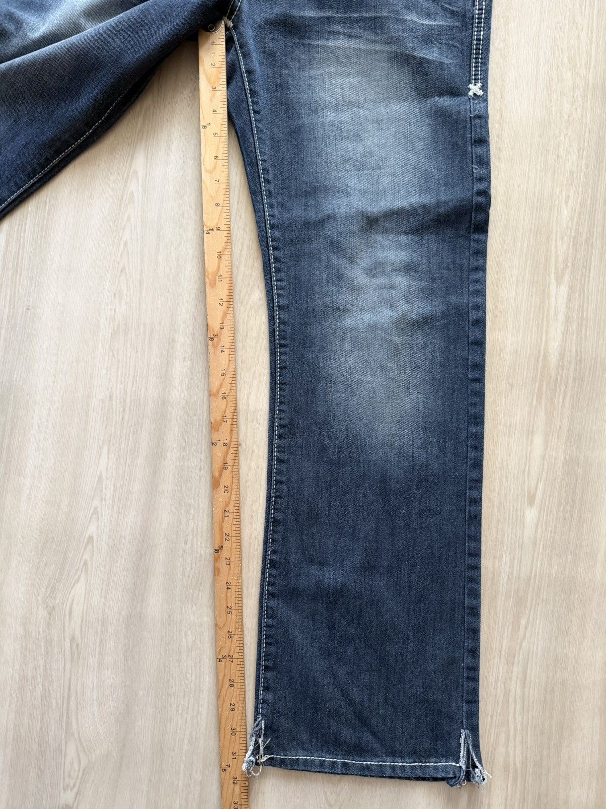 Vintage Vtg Y2K Archaic Premium Jeans Le Fleur Embroidered Sz 34 Size US 34 / EU 50 - 5 Thumbnail
