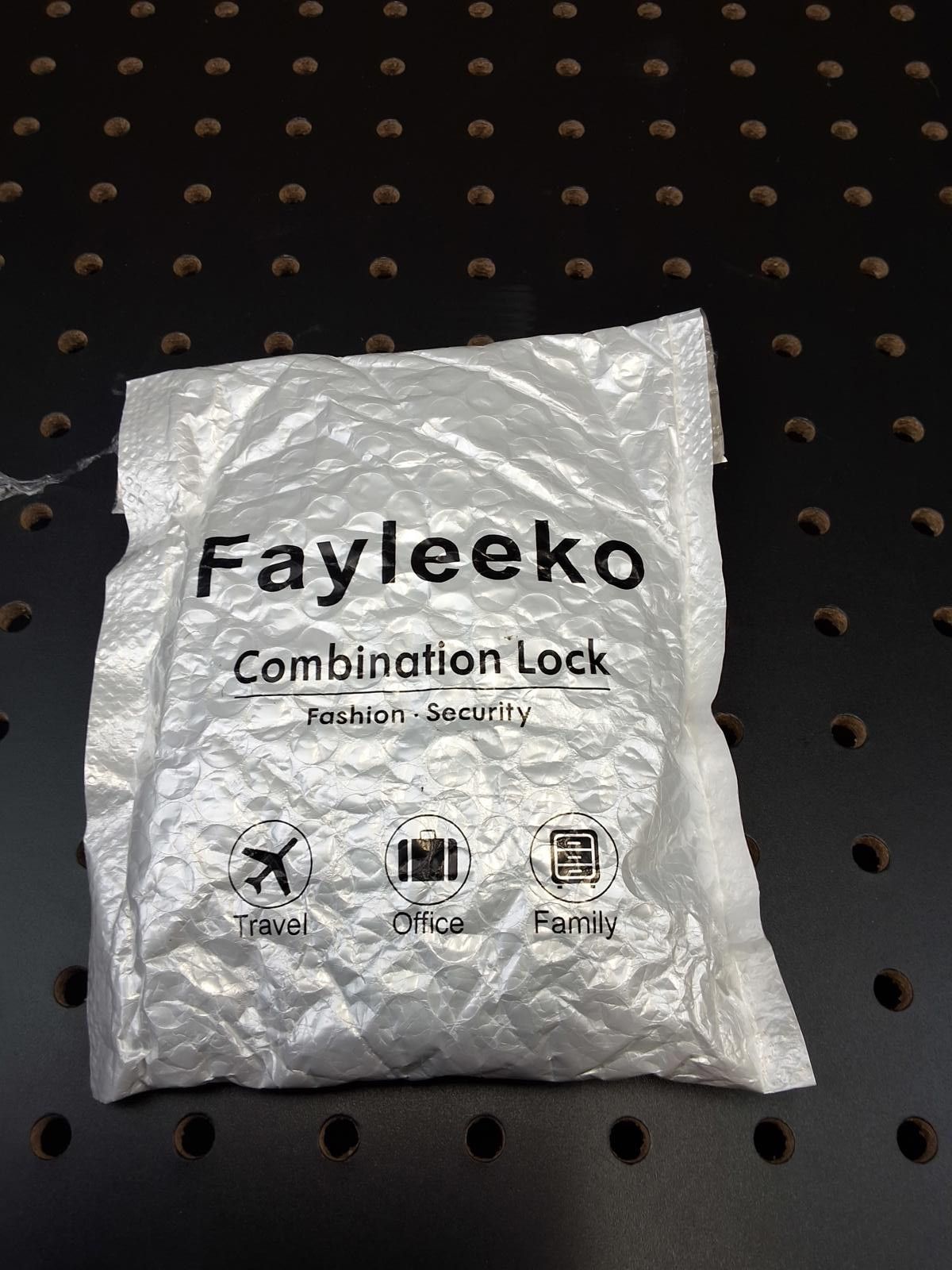 Other Fayleeko 4-Digit Combo Padlocks - Secure & Stylish! Size ONE SIZE - 3 Thumbnail