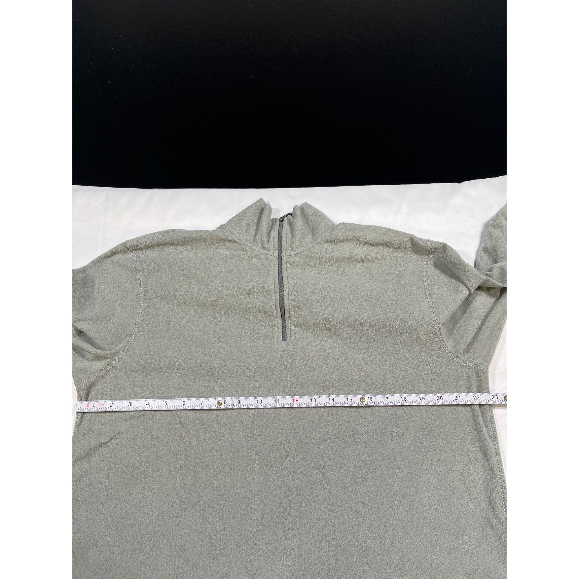 Old Navy Gap SKU 7728 Mens Gray Half Zip Fleece Pullover Jacket Size Size US L / EU 52-54 / 3 - 3 Thumbnail