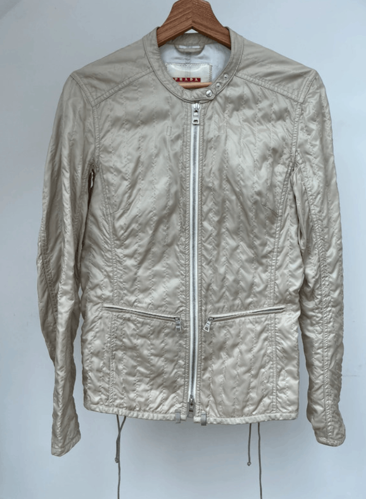 Prada Prada Jacket Red Tab Iconic Light Nylon coat trench Vintage Size M / US 6-8 / IT 42-44 - 5 Thumbnail