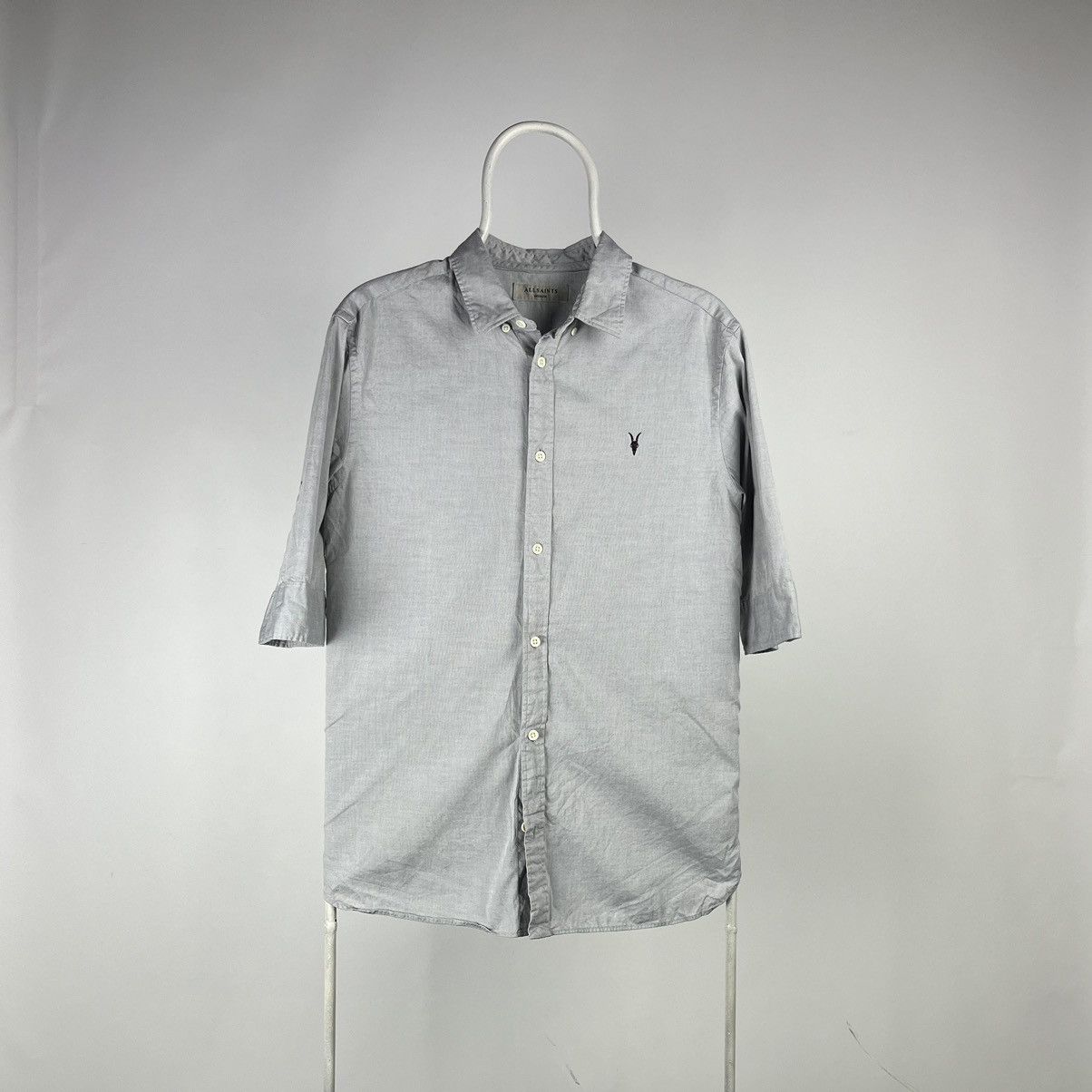 Allsaints Allsaints shirt short sleeve casual size Medium Size US M / EU 48-50 / 2 - 1 Thumbnail