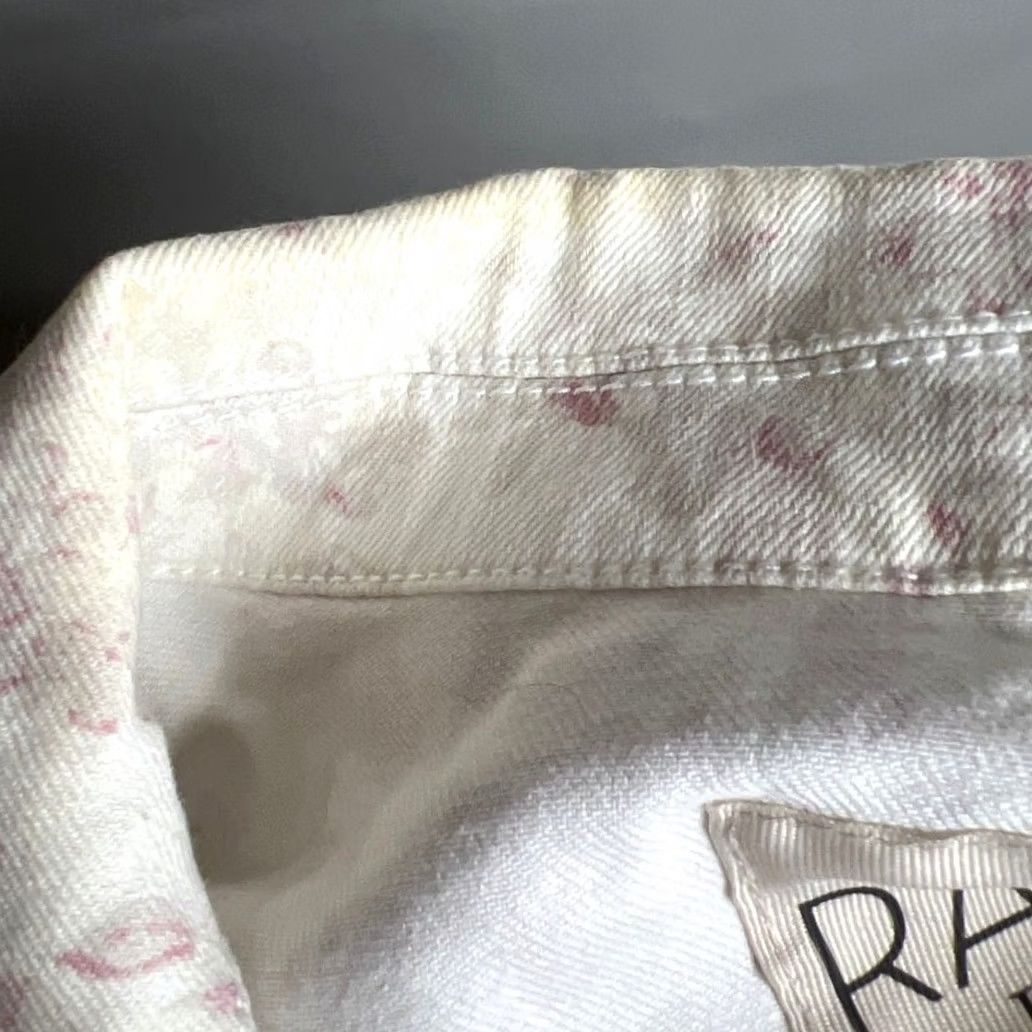 Vintage VINTAGE Rachel Roy AOP Floral Button Up White Jacket Size Small Women Jacket White Floral AOP Button Up Small Womens Size S / US 4 / IT 40 - 6 Thumbnail