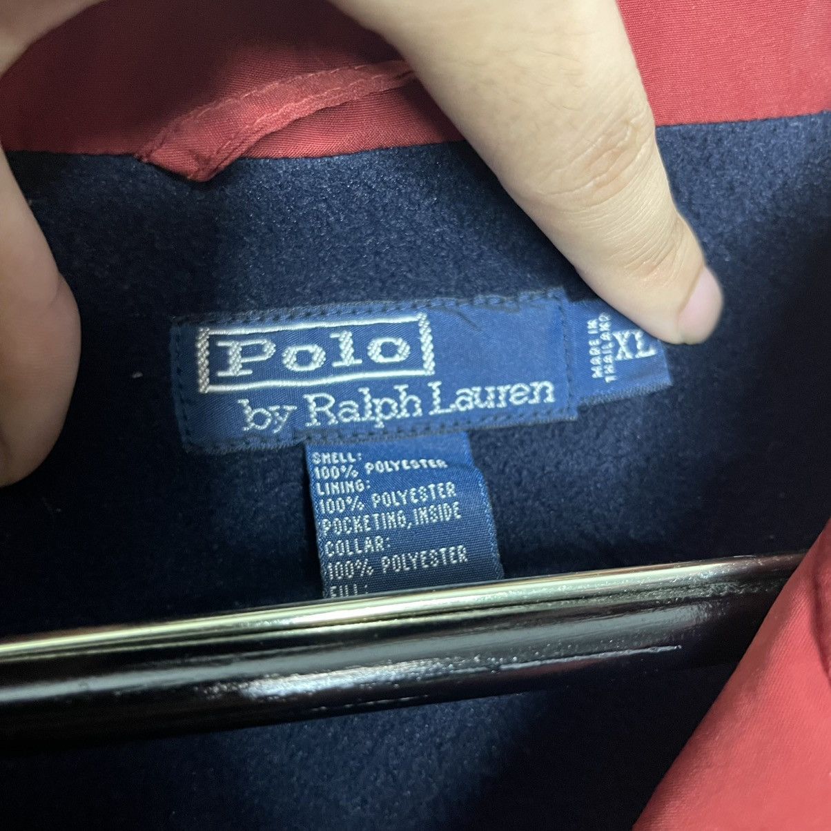 Polo Ralph Lauren Vintage 90s Polo Ralph Lauren Jacket With Hood Size US XL / EU 56 / 4 - 8 Thumbnail
