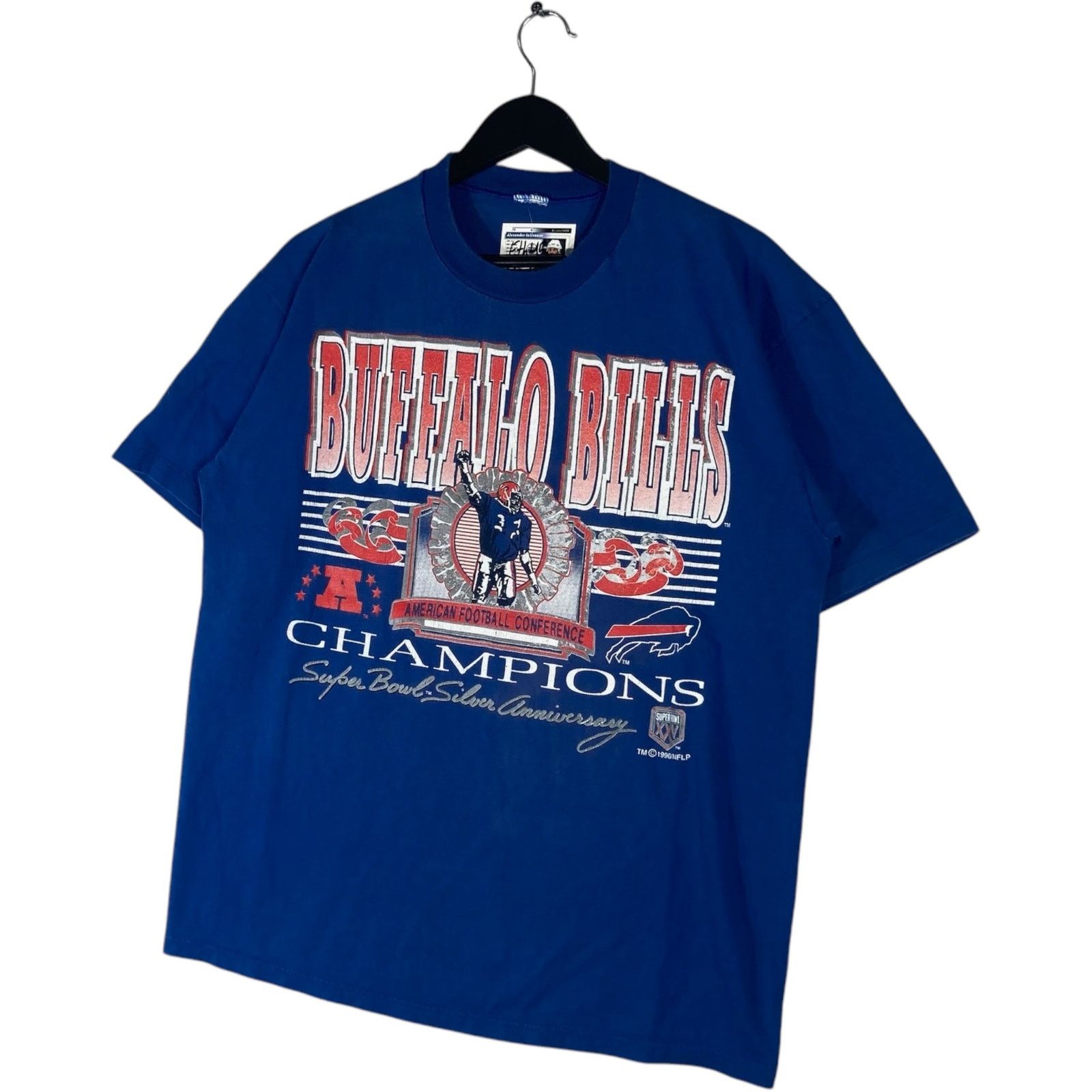 Vintage Vintage Buffalo Bills AFC Champs Tee 1990 XL Size US XL / EU 56 / 4 - 3 Thumbnail
