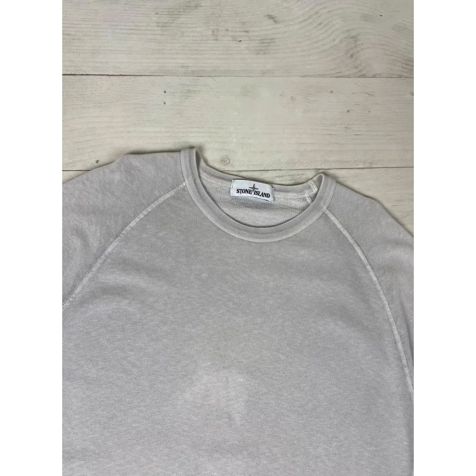 Stone Island VINTAGE Stone Island Sweatshirt Men's XL Gray Cotton Crew Neck Pullover Logo 2020 Warm Casual Mens Size US XL / EU 56 / 4 - 2 Thumbnail