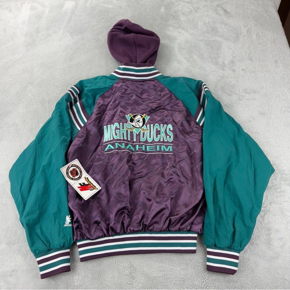 Other Vintage Anaheim Mighty Ducks NWT Men's Size Small Bomber Ja Size US S / EU 44-46 / 1 - 4 Thumbnail