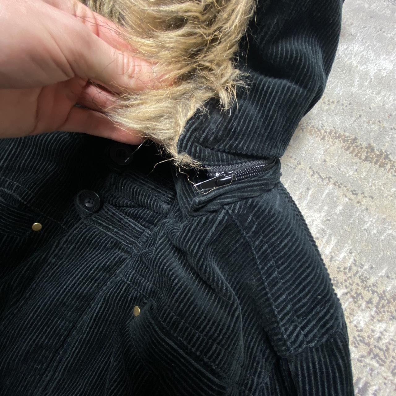 Japanese Brand 00s Chicoree Japan Style Corduroy Coat Black M Size M / US 6-8 / IT 42-44 - 5 Thumbnail