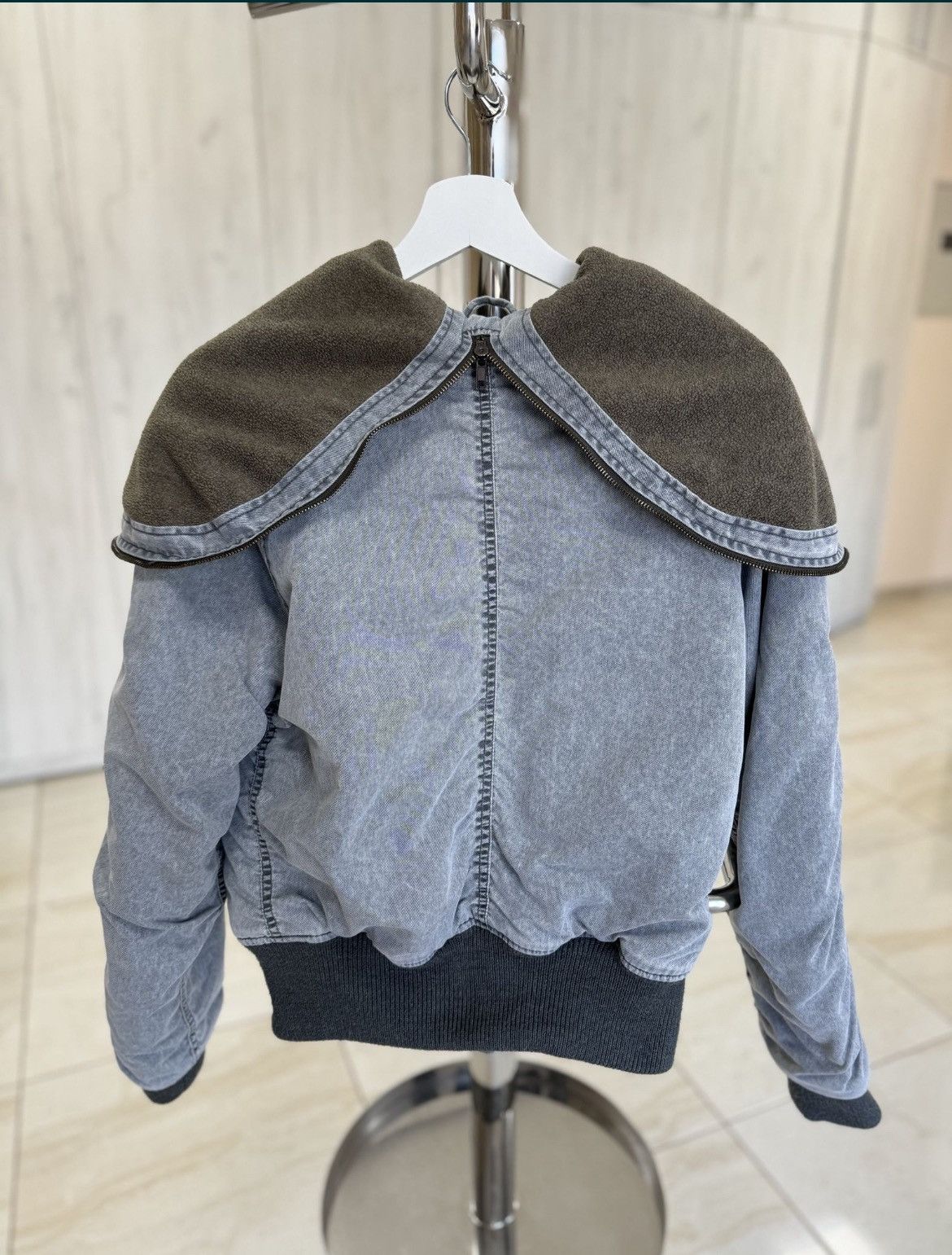 Allsaints × Vintage Vintage Allsaints N-2B fur burned flight jacket US Size US S / EU 44-46 / 1 - 3 Thumbnail
