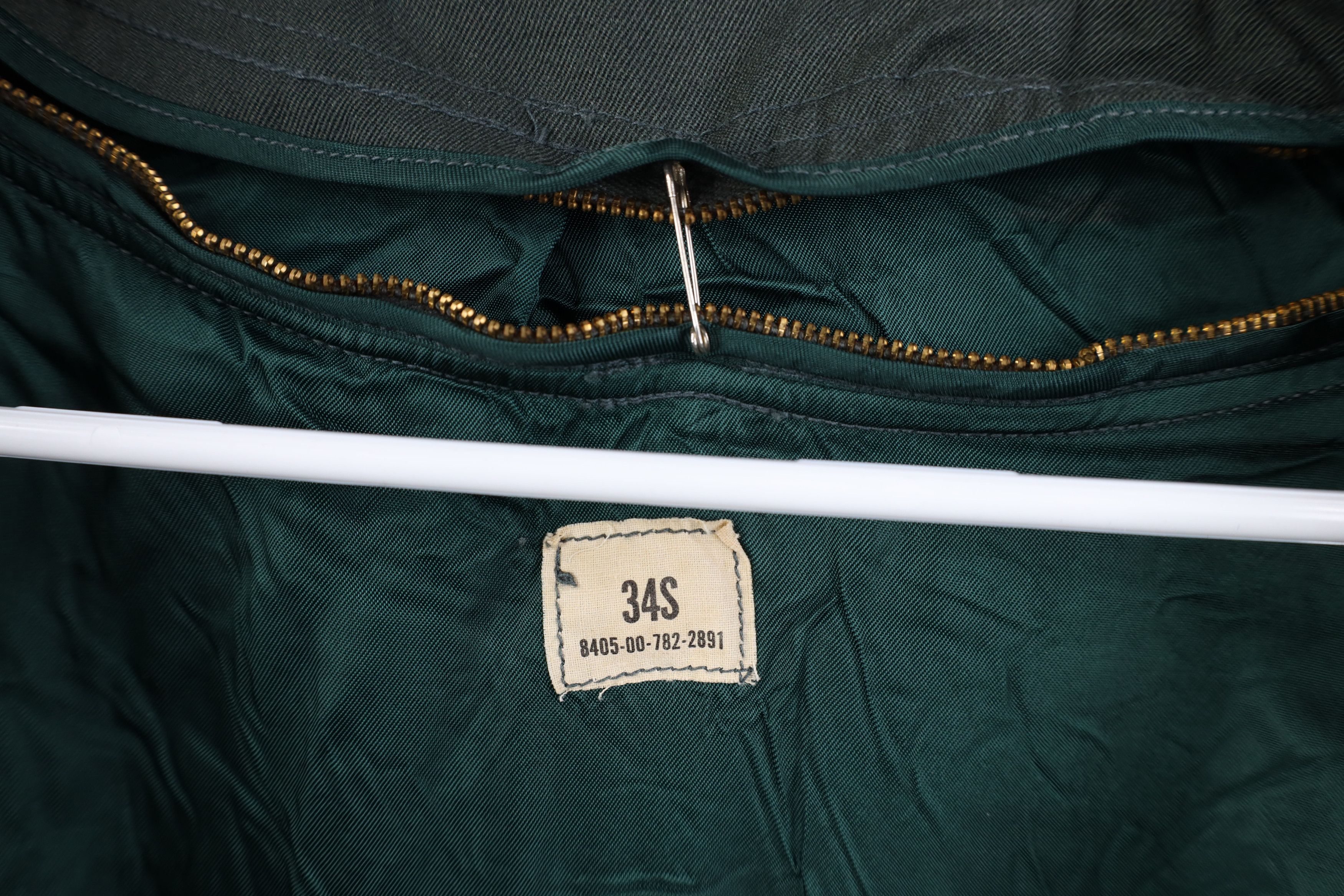 Vintage Vintage 70s Vietnam War Gabardine Overcoat with Liner AG44 Size US M / EU 48-50 / 2 - 11 Thumbnail